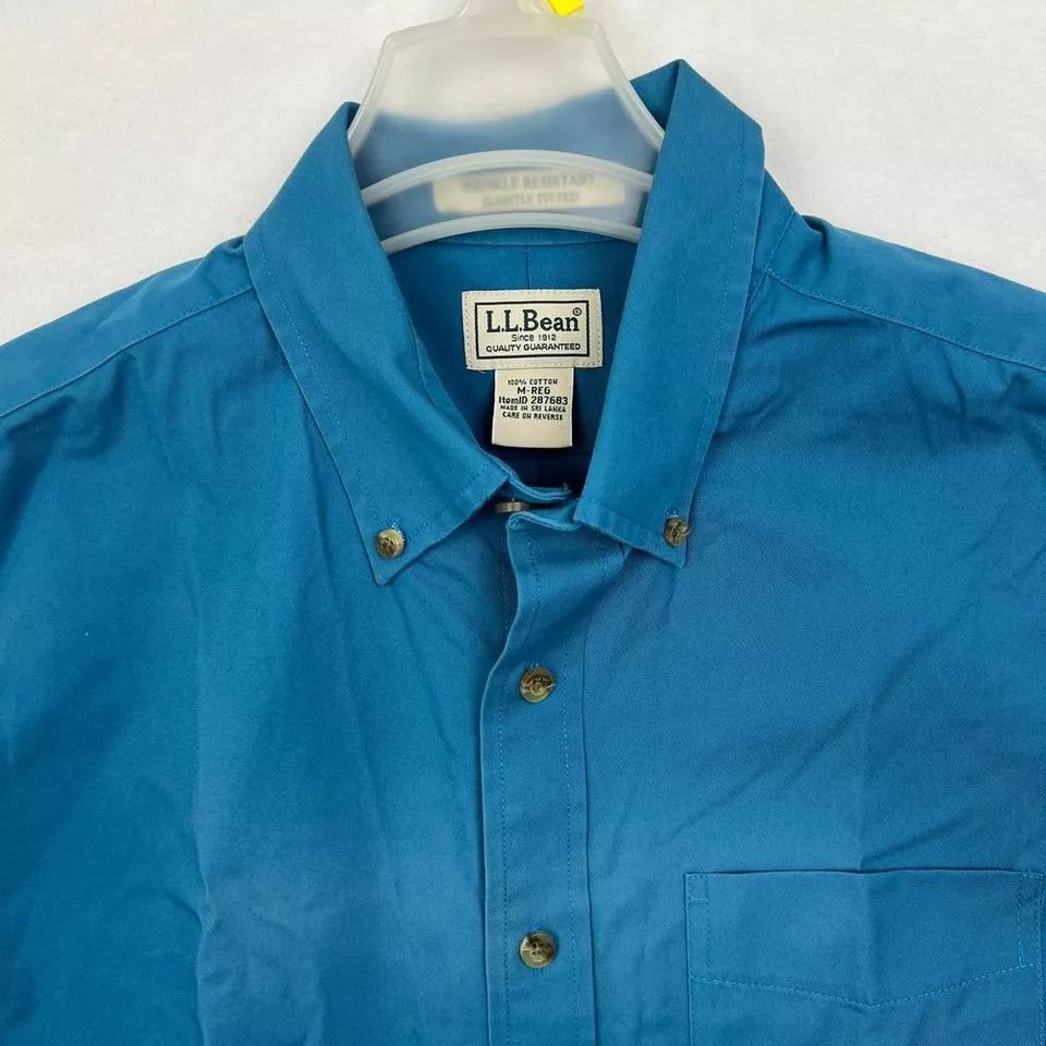 L.L. Bean L.L Bean Shirt Men Button Down Long Sleeve Collared M Size US M / EU 48-50 / 2 - 1 Thumbnail