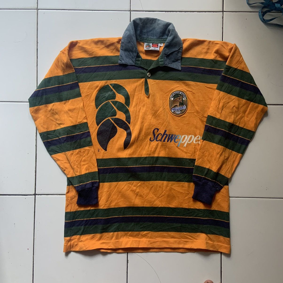Canterbury of New Zealand Jersey rugby training australia 95’s wallabies Size US L / EU 52-54 / 3 - 1 Thumbnail