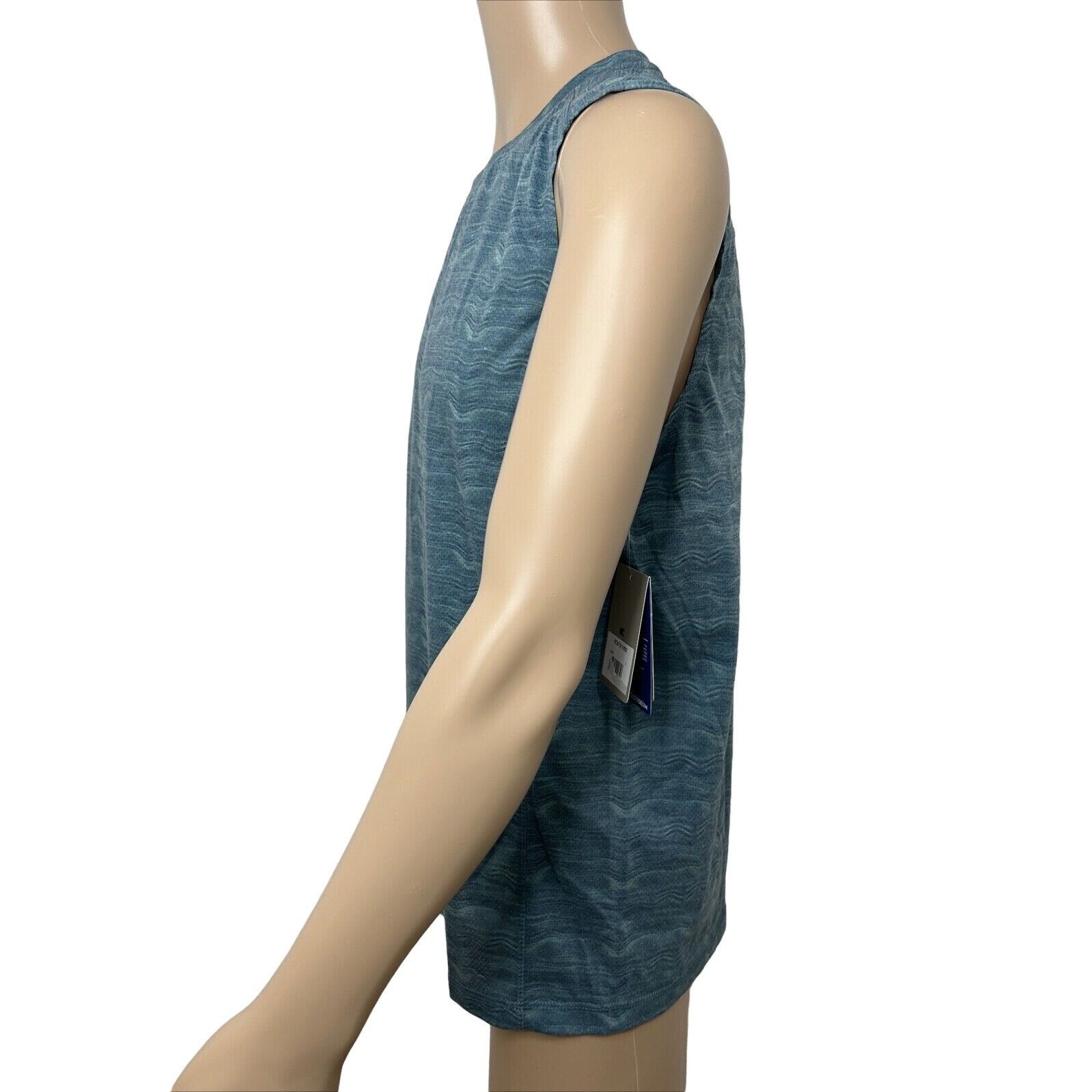 Colosseum Athletics Colosseum Men’s Mesh Training Sleeveless Shirt L Blue-Green Size US L / EU 52-54 / 3 - 8 Thumbnail