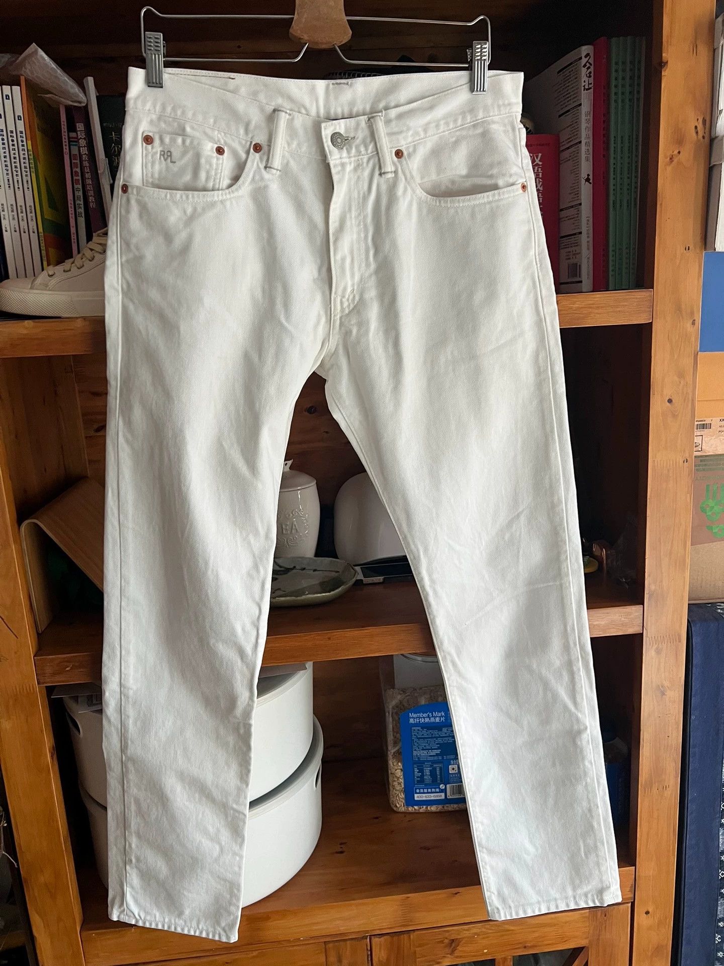 RRL Ralph Lauren RRL Slim Raw Denim Mexico 32x30 Near New Detailed Pockets Size US 32 / EU 48 - 2 Thumbnail