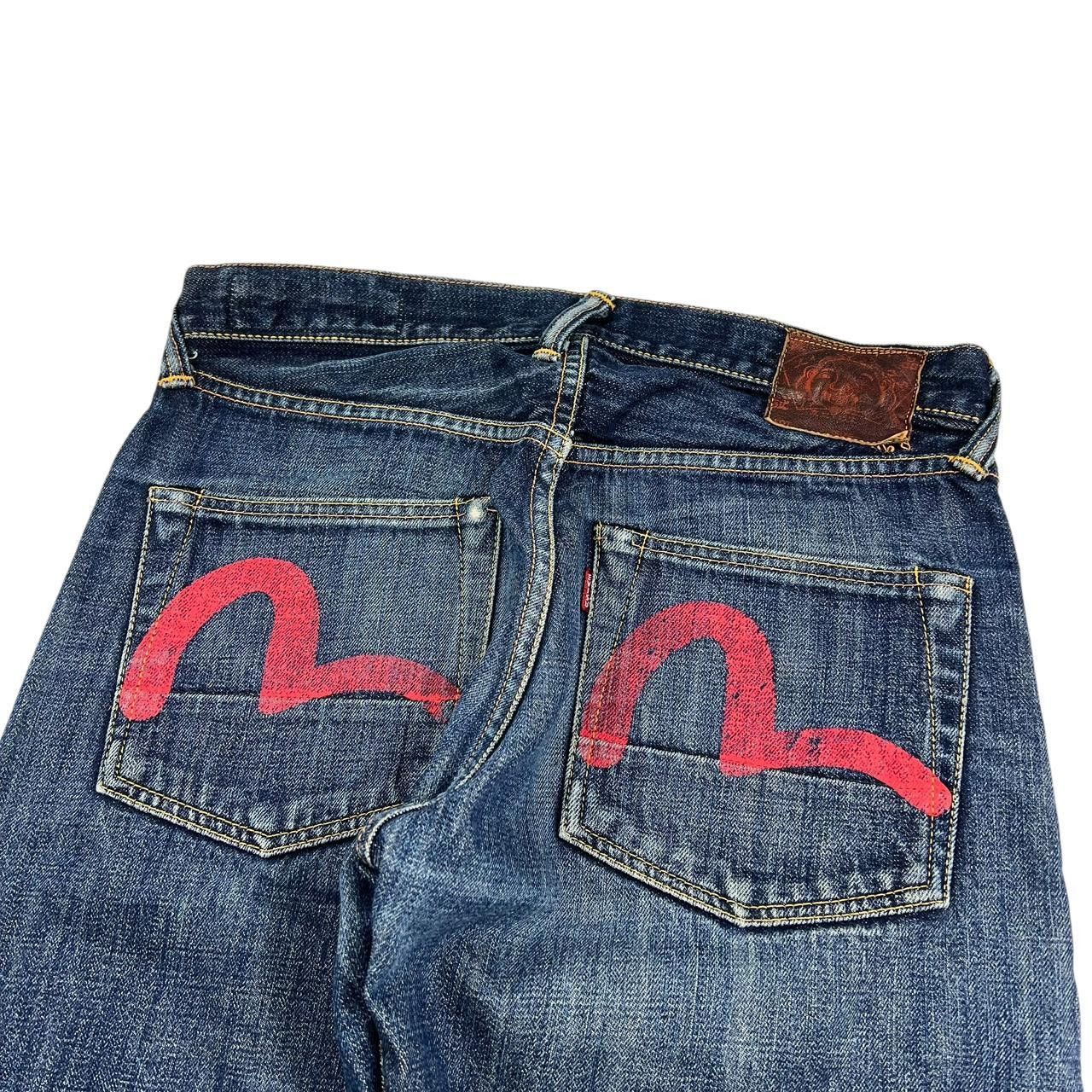 Evisu Vintage Evisu Gull Jeans - Waist: 31” Size US 31 - 3 Thumbnail