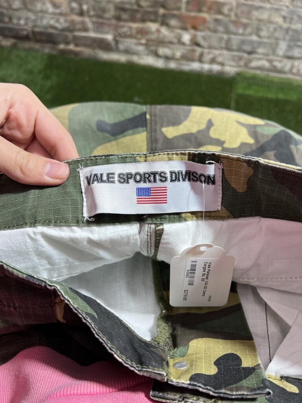 Vale Vale Forever VA-02 Camo Cargos Sz. 32 Size ONE SIZE - 3 Thumbnail