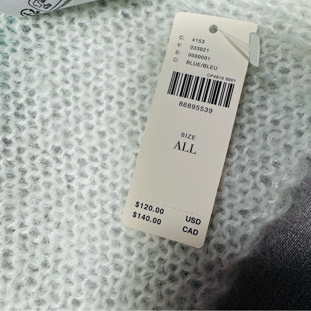 Anthropologie NWT New Anthropologie Wool Lightweight Stripe Scarf Made In Size ONE SIZE - 8 Thumbnail