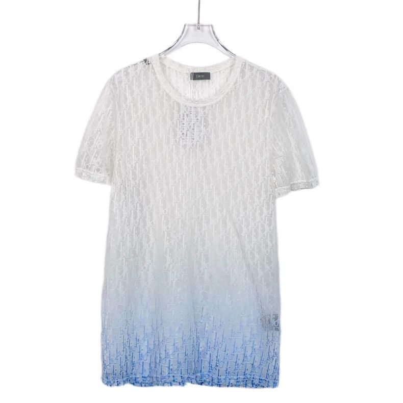Dior Dior Gradient logo letter full-print round-neck short-sleev Size US S / EU 44-46 / 1 - 1 Thumbnail