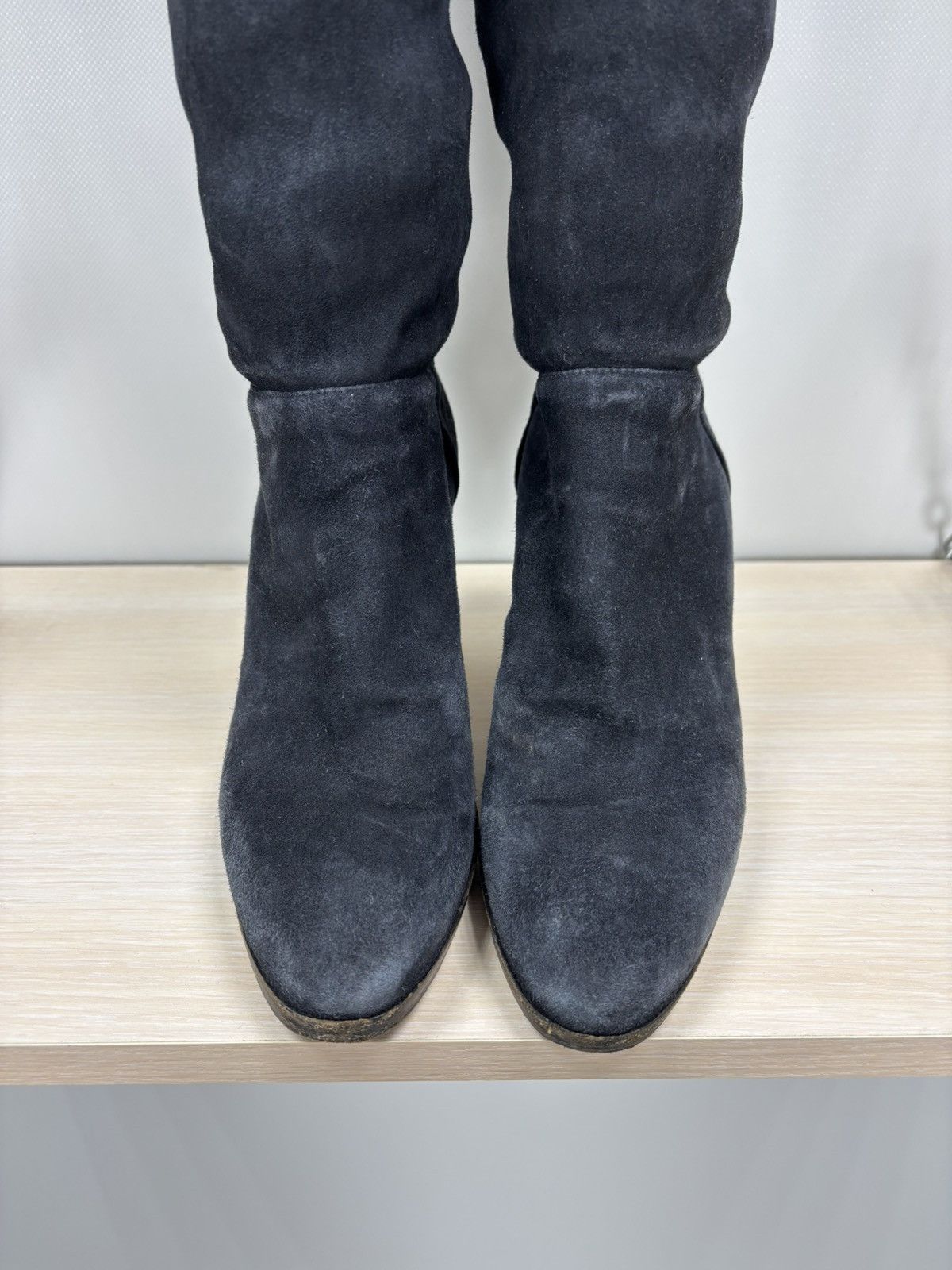 Loro Piana Womens heels boots Loro Piana Size 36 Color Blue Size US 6 / IT 36 - 4 Thumbnail