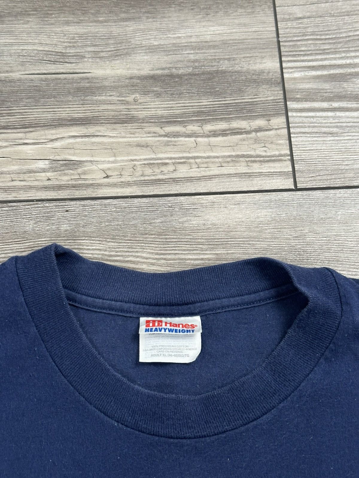Hanes Vintage Y2K Labatt Blue Smile Beer T Shirt Size US XL / EU 56 / 4 - 4 Thumbnail