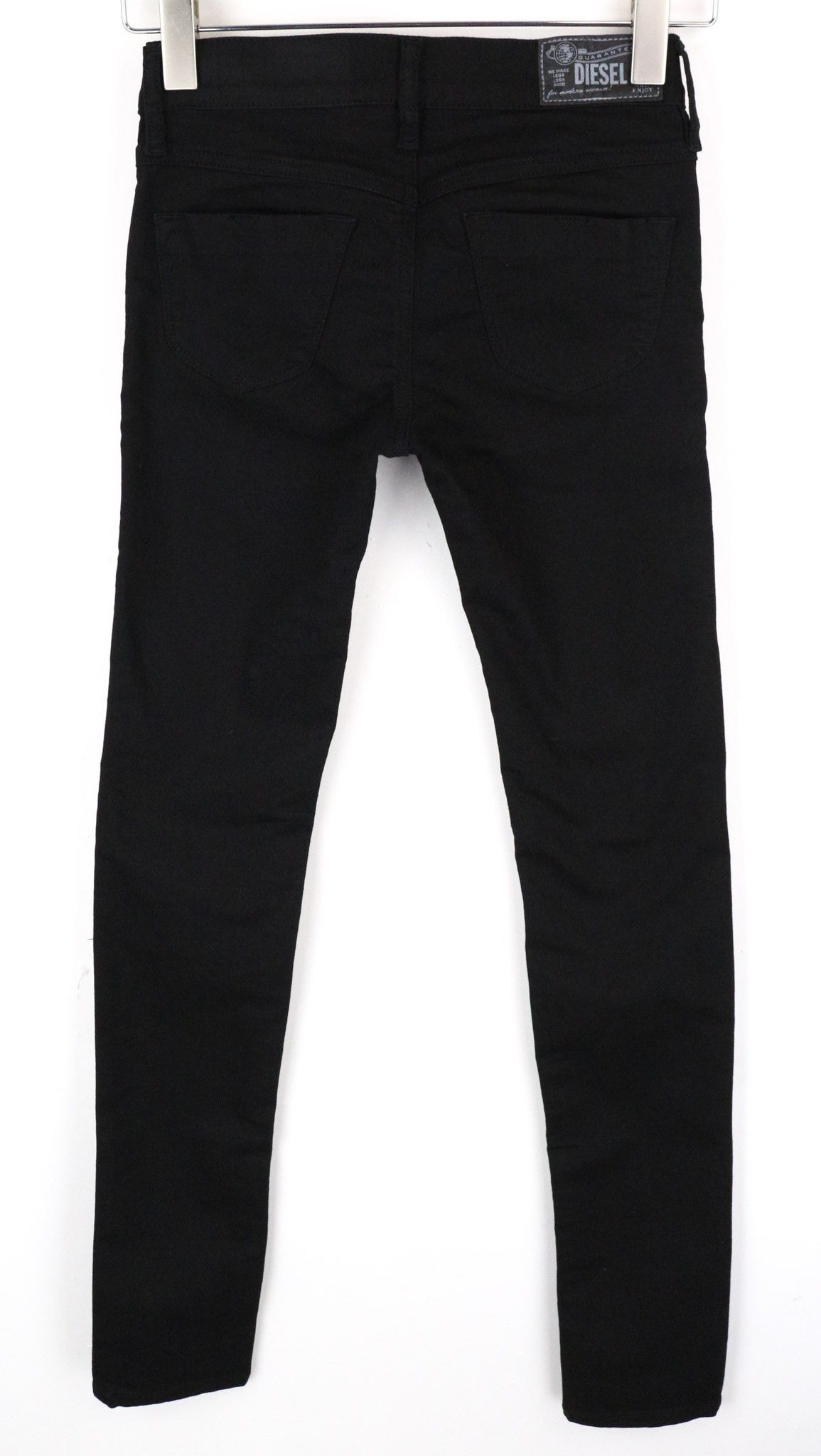 Diesel LIVIER R608A W25 Black Stretch Jegging Jeans 69897 Size 25" / US 0 / IT 36 - 2 Thumbnail