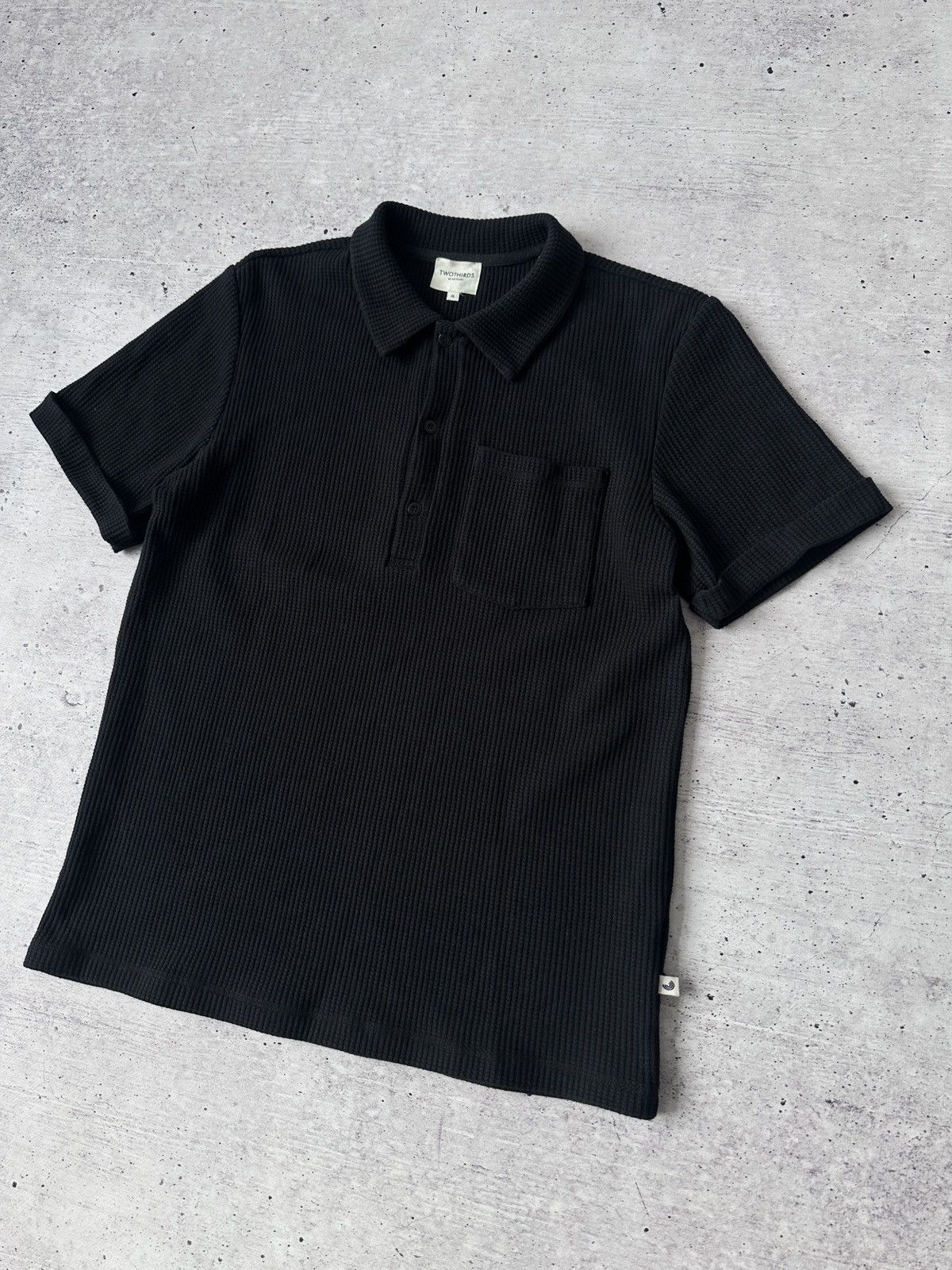 Other TWOTHIRDS Barcelona Waffle Textured Polo Organic Cotton M Size US M / EU 48-50 / 2 - 4 Thumbnail