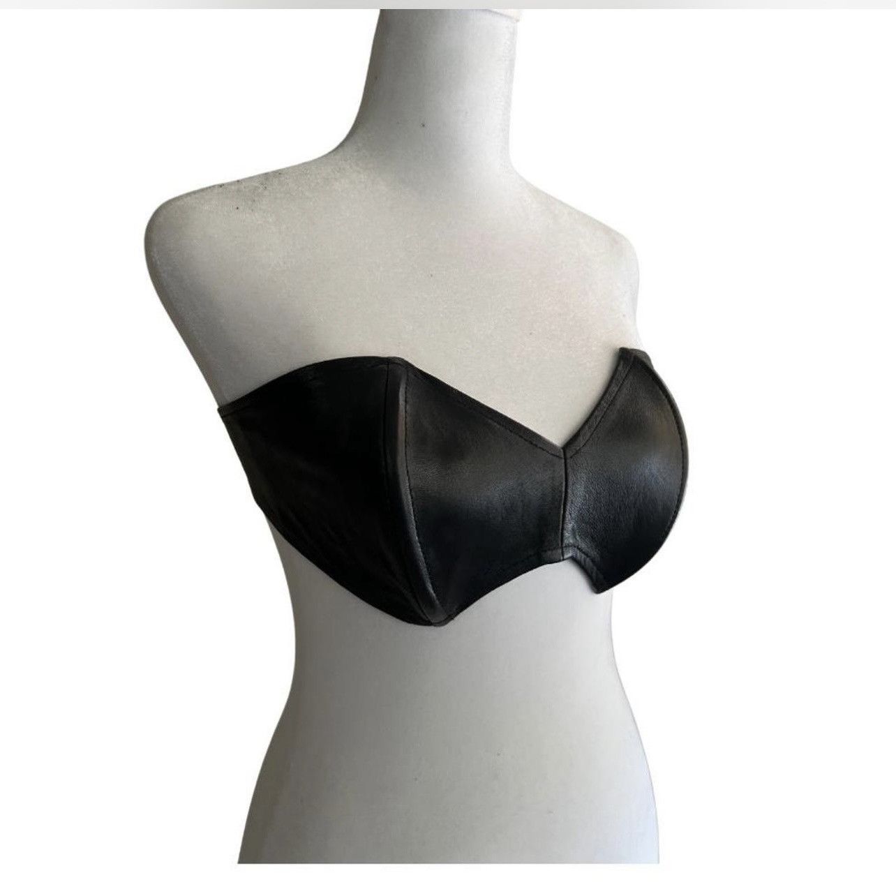 Other Leather Bralette Size S / US 4 / IT 40 - 1 Thumbnail