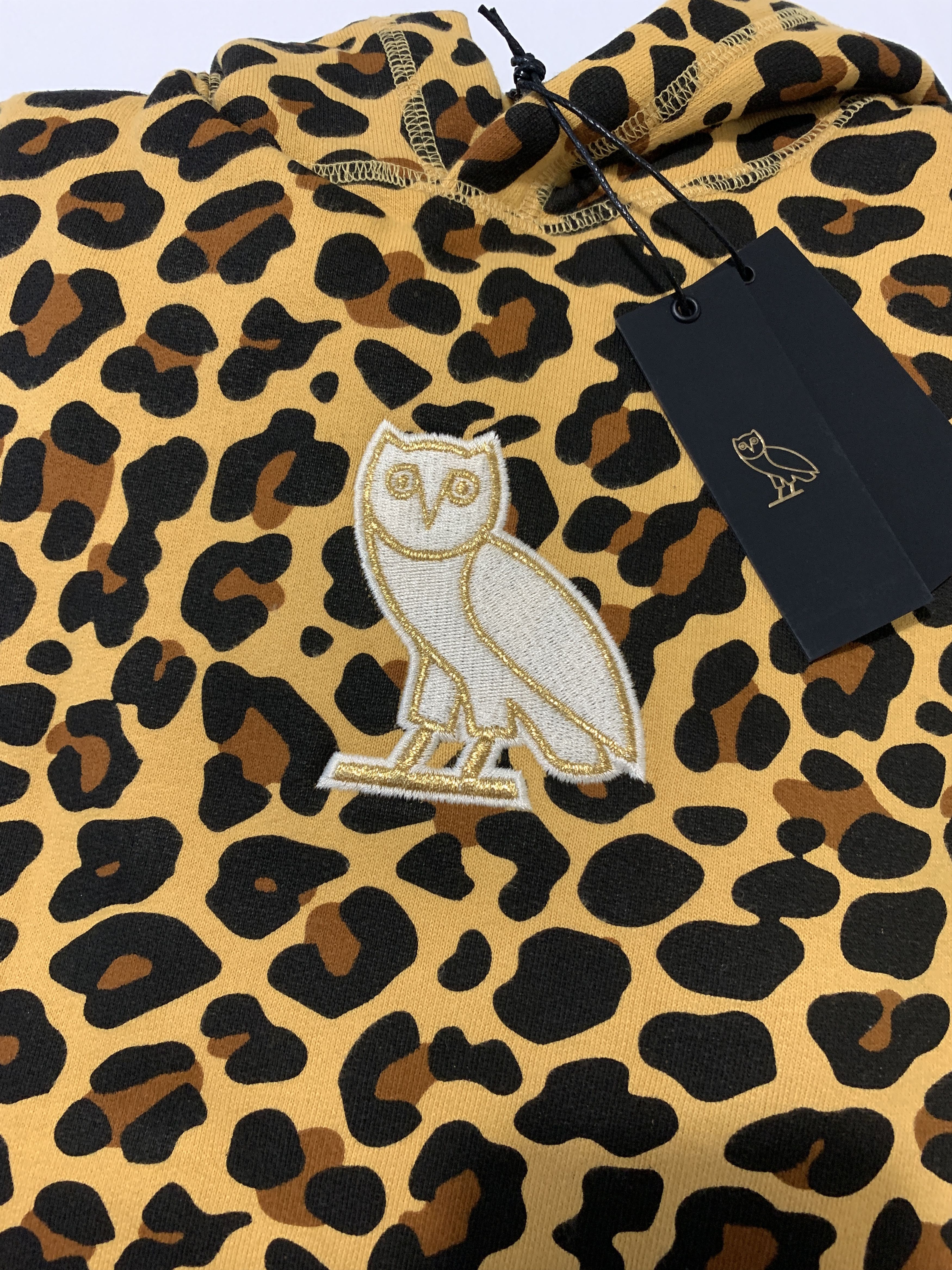 Drake OVO LEOPARD CALSSIC OWL HOODIE 2018 Size US L / EU 52-54 / 3 - 3 Thumbnail