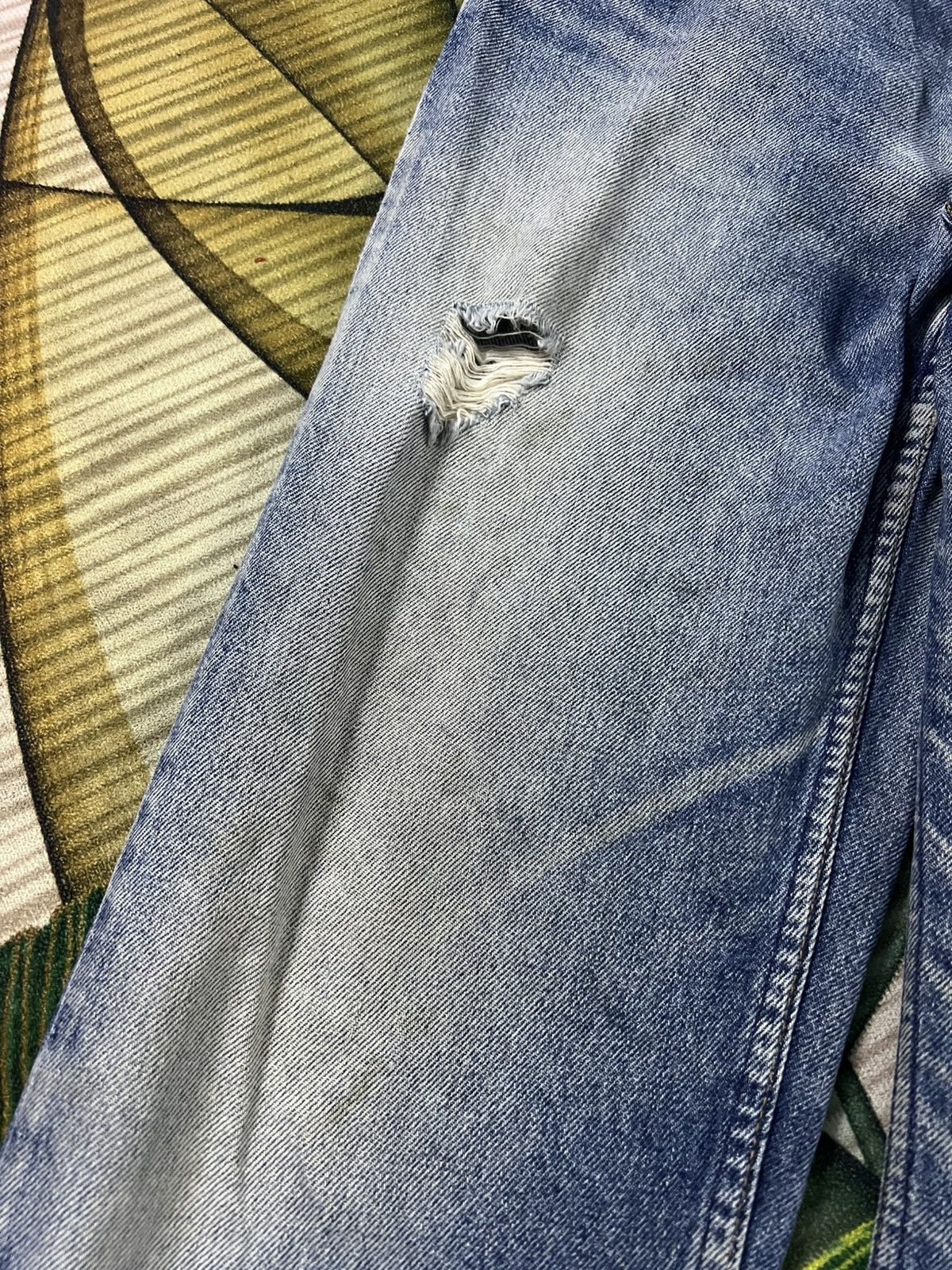 Levi's 1993 Vintage Levis 510 USA Distressed Blue Jean Size US 28 / EU 44 - 6 Thumbnail