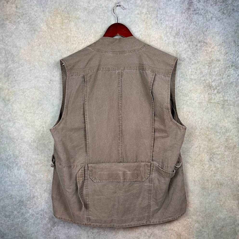 Disney × Vintage Vintage Utility Vest XL Indiana Jones Safari Green Outdoor Size US XL / EU 56 / 4 - 3 Thumbnail
