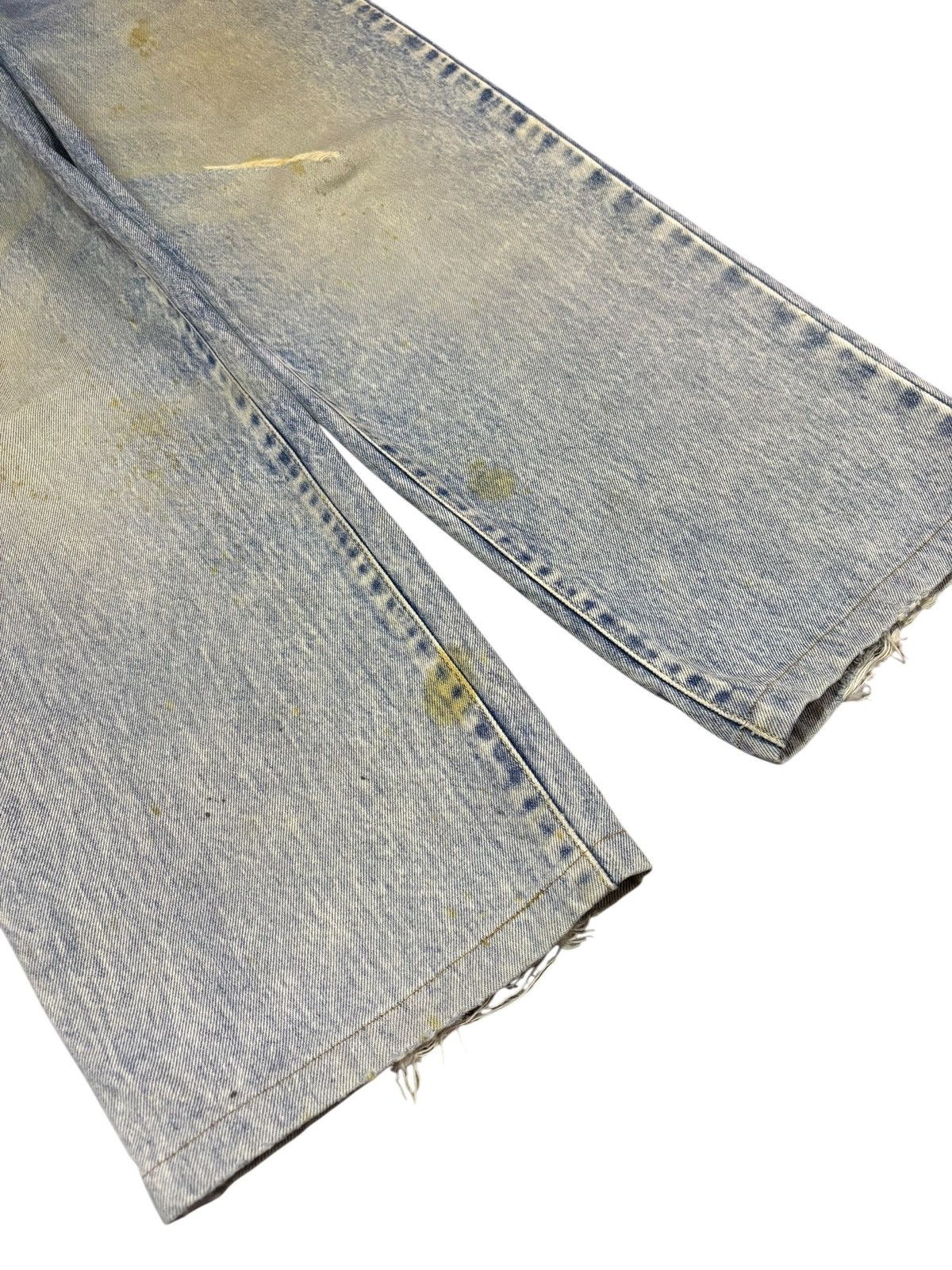 Edwin Vtg Edwin Japan 1415 Acid Washed Distressed Jeans Size US 33 - 5 Thumbnail