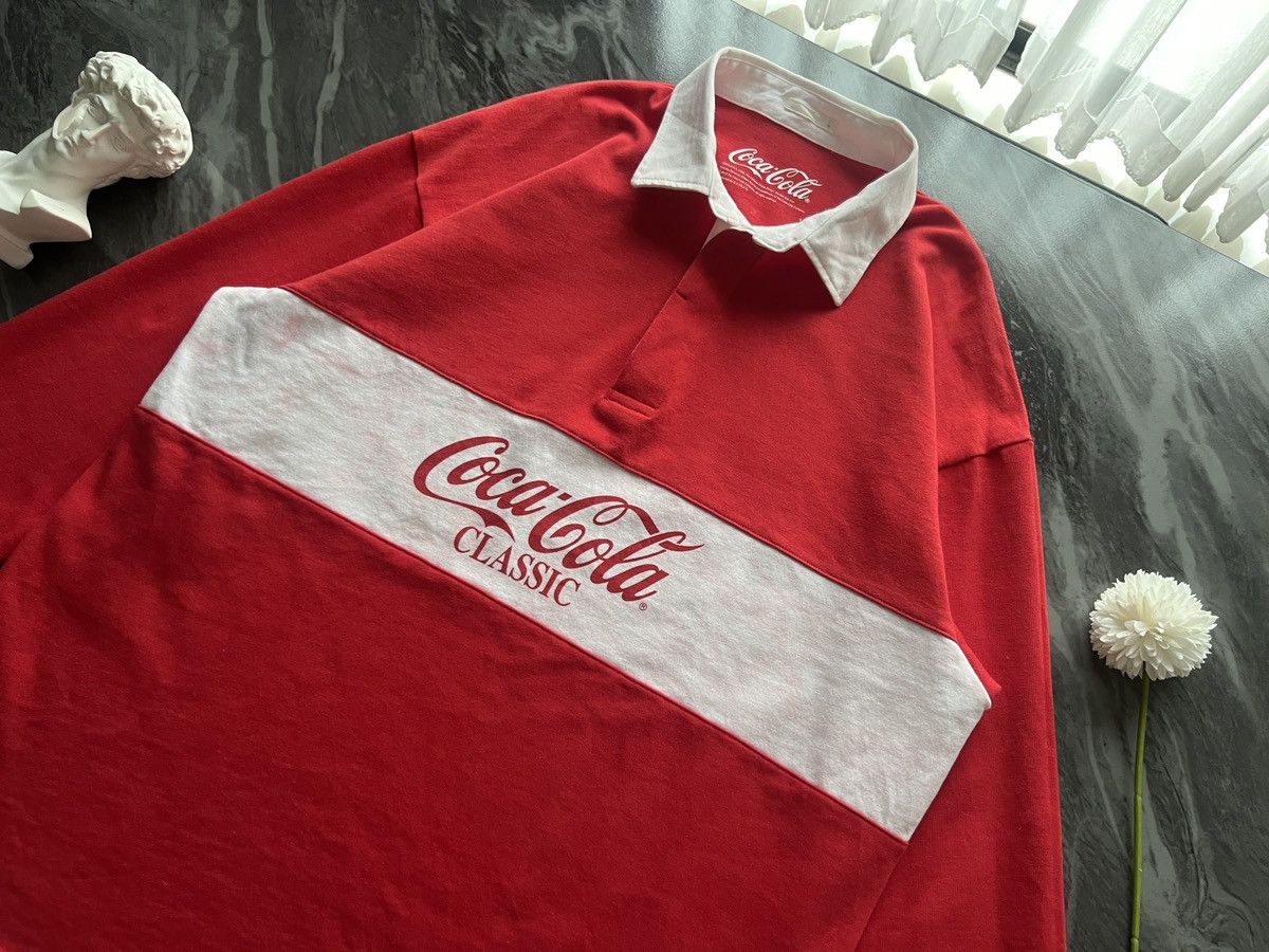 Coca Cola CoCa CoLa : GU Collab Center Logo Red Size US L / EU 52-54 / 3 - 1 Thumbnail