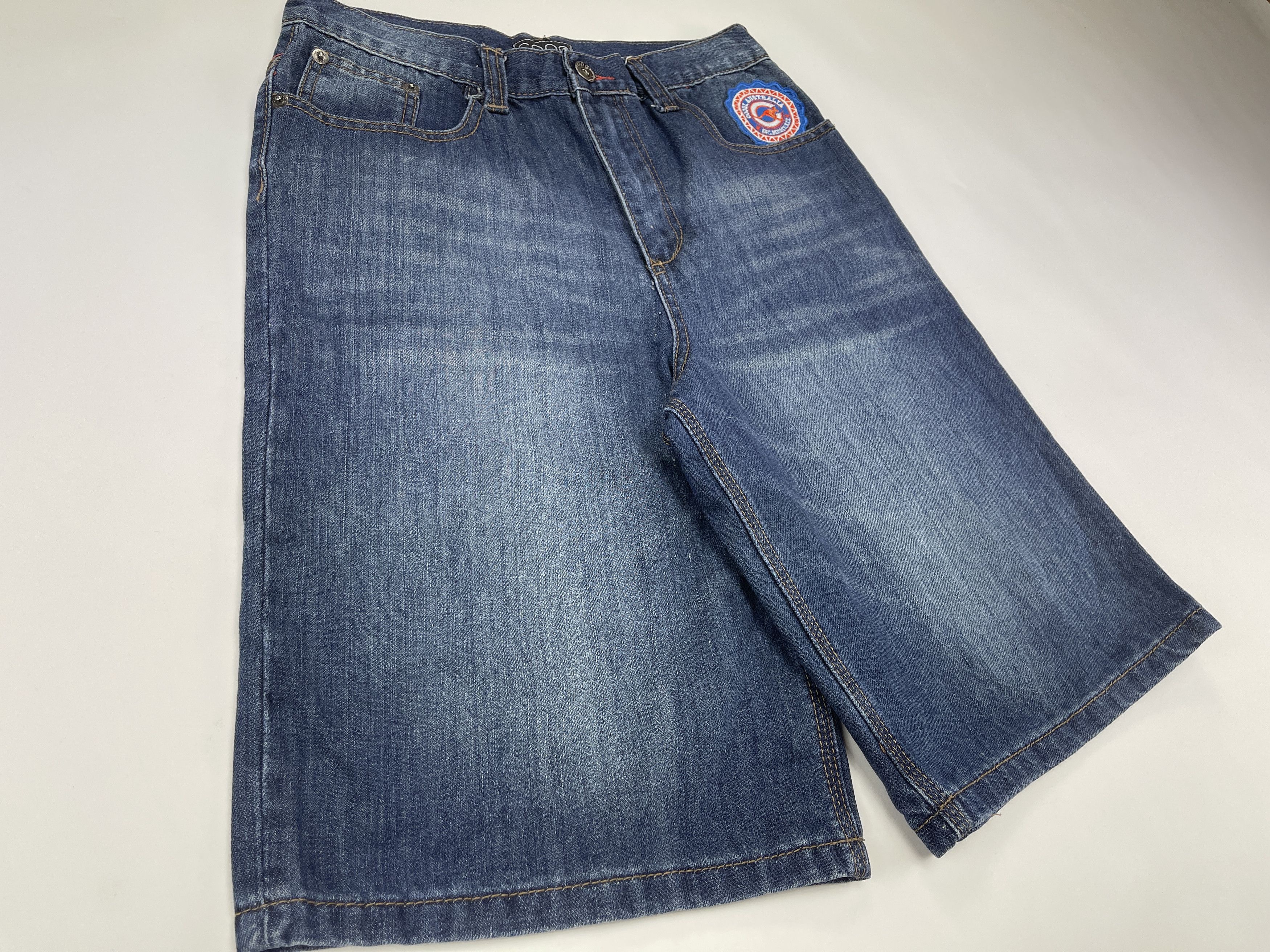 Coogi Coogi jeans shorts, vintage 90s hip hop 1990s skater Y2K 28 Size US 28 / EU 44 - 7 Thumbnail