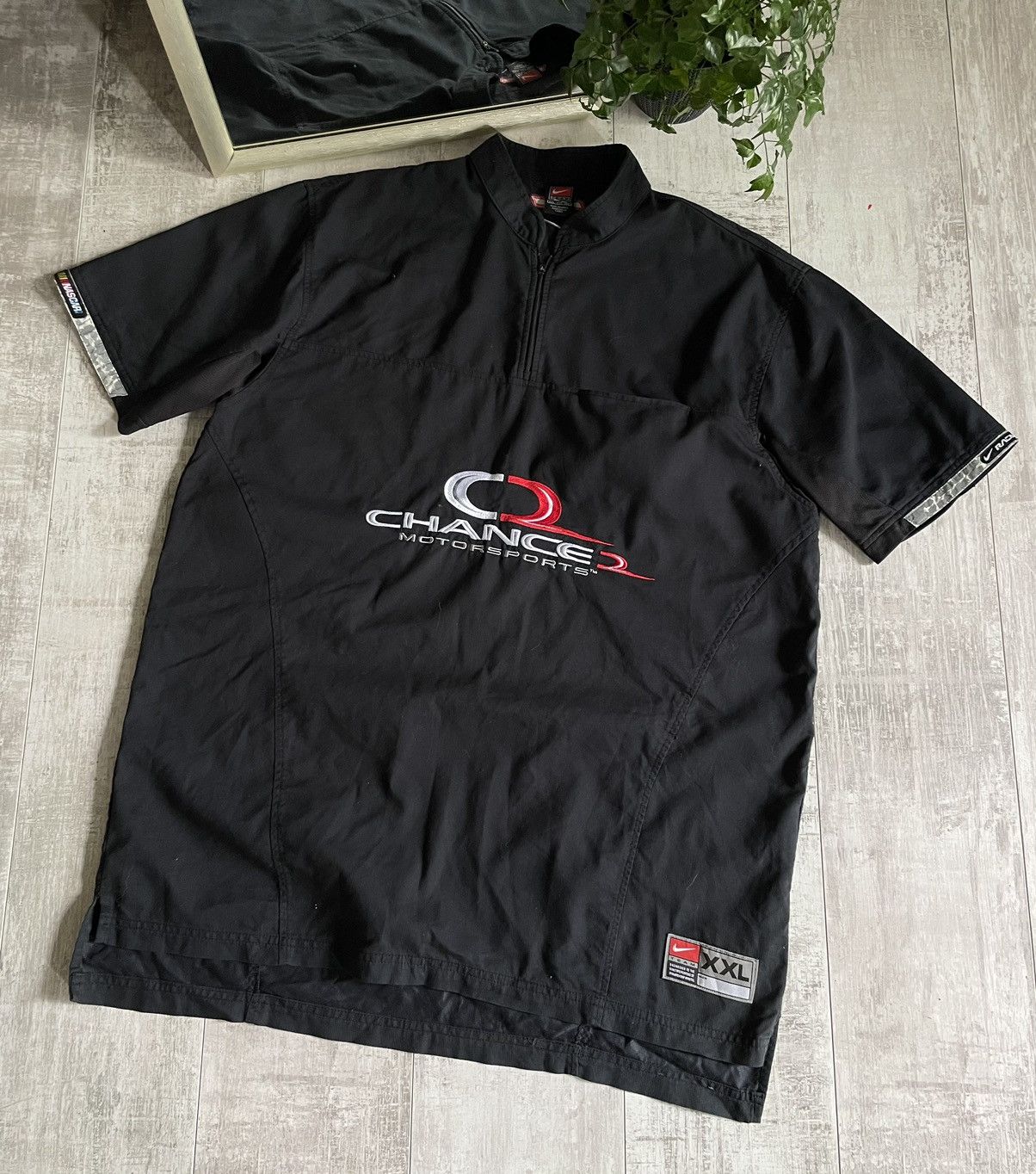 NASCAR × Nike × Vintage 🏁RARE🏁 Nike Racing 90’s NASCAR Chevrolet Jersey Chance 2 Size US XXL / EU 58 / 5 - 1 Thumbnail
