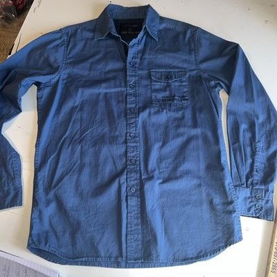 Casablanca Casa Blanca Shirt Mens Medium Blue Long Sleeve Business Casu Size US M / EU 48-50 / 2 - 4 Thumbnail