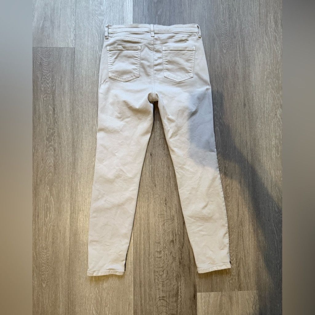 Buffalo David Bitton Buffalo David Bitton Women's Skinny Jeans - Cream Size 28" / US 6 / IT 42 - 2 Thumbnail