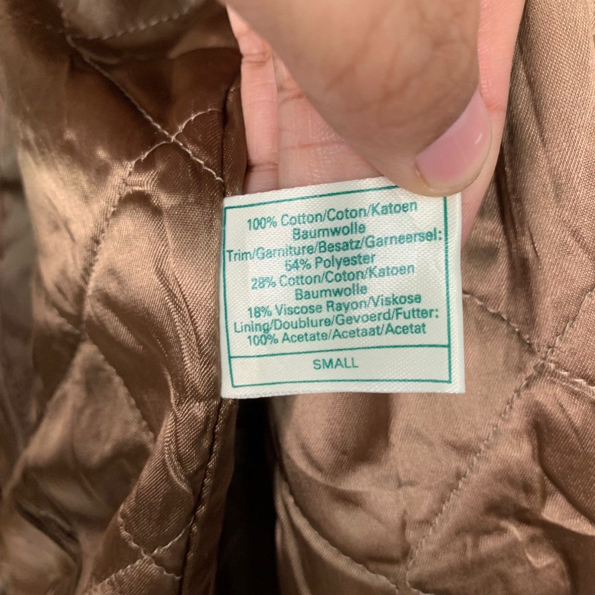 Laura Ashley LAURA ASHLEY Faux Fur Lining Belted Cotton Coat #2671-C120 Size S / US 4 / IT 40 - 17 Thumbnail