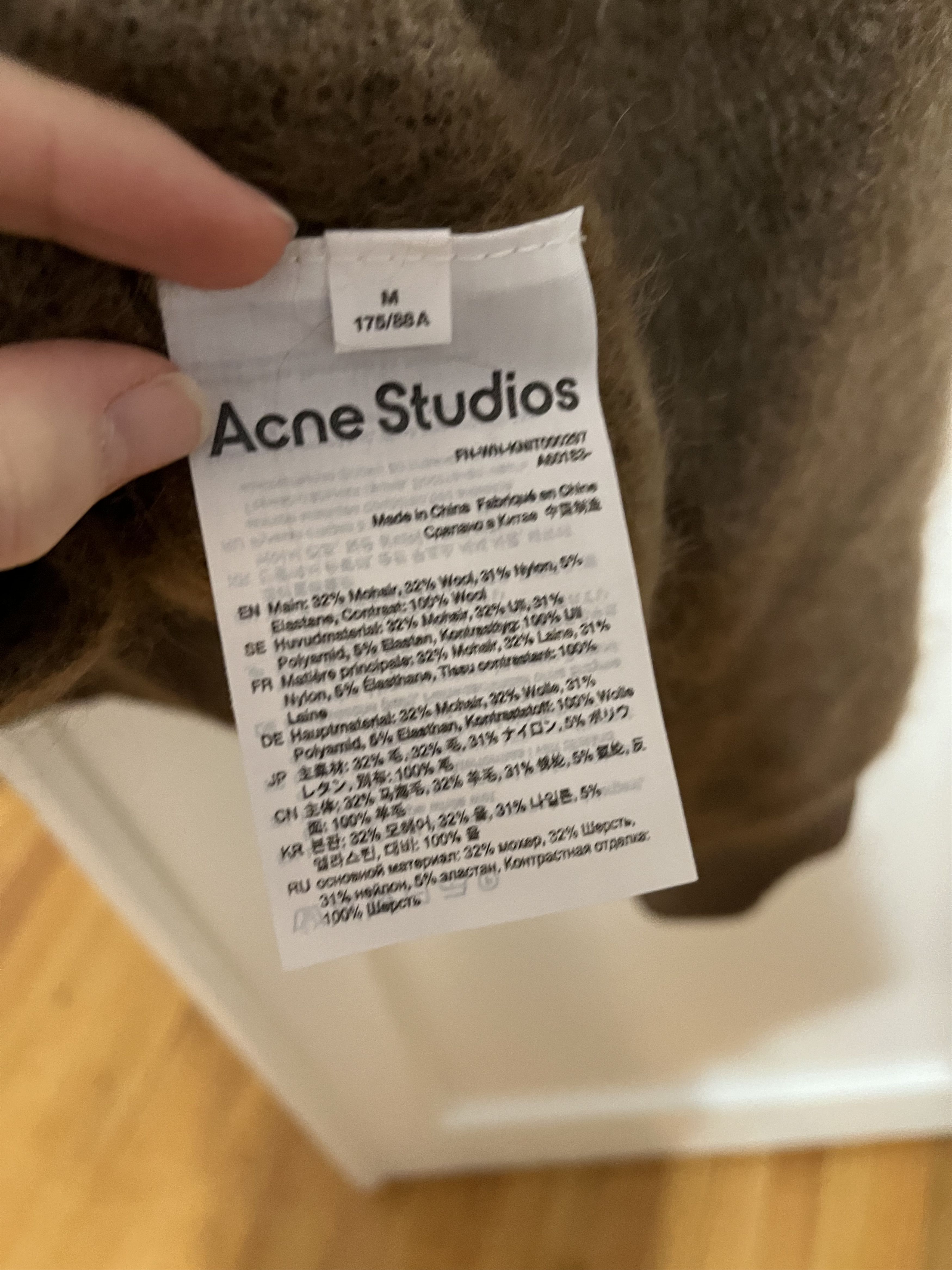 Acne Studios acne mohair caridgan Size M / US 6-8 / IT 42-44 - 2 Thumbnail