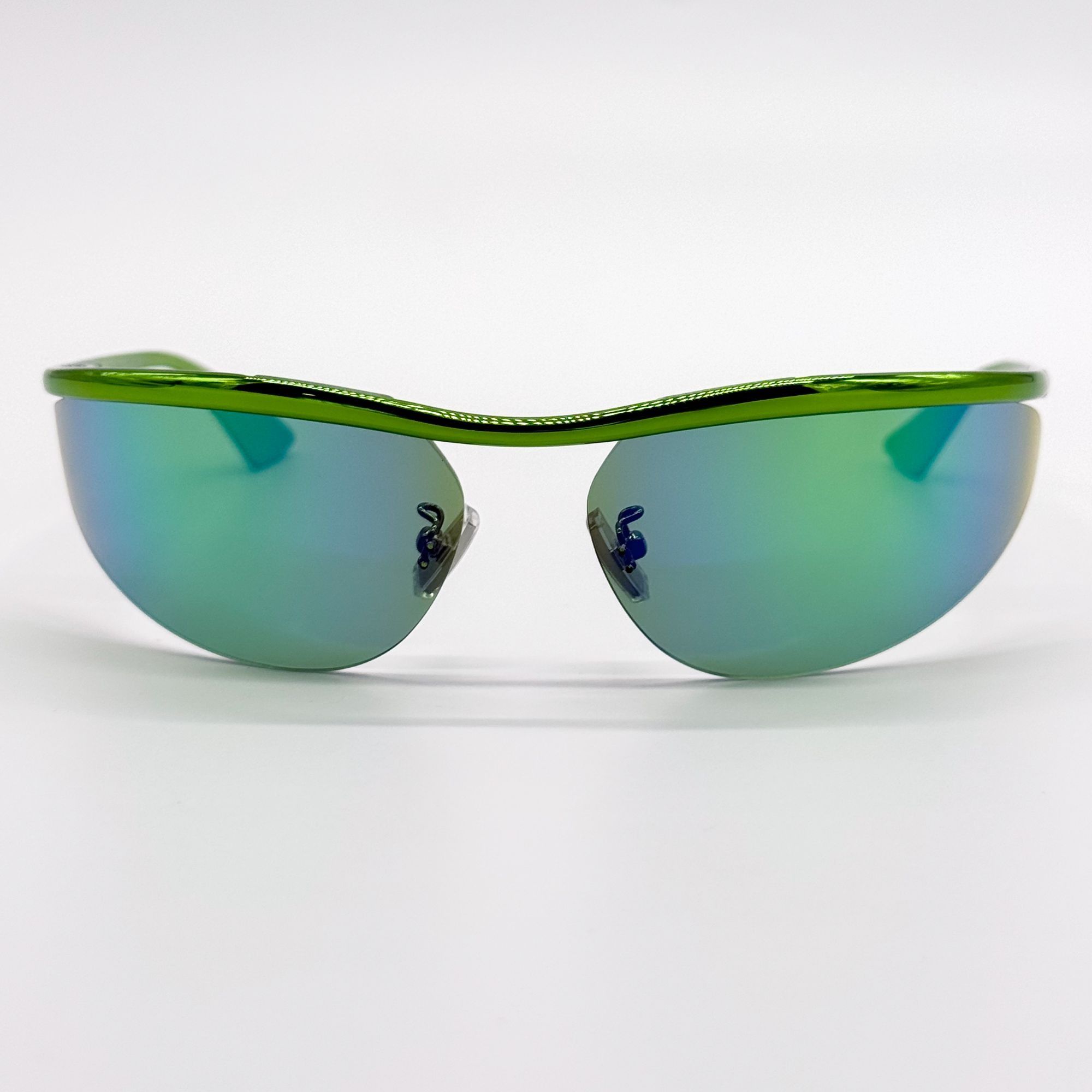 Bottega Veneta NEW BOTTEGA VENETA SUNGLASSES BV1174S 003 GREEN/GREEN UNISEX Size ONE SIZE - 3 Thumbnail