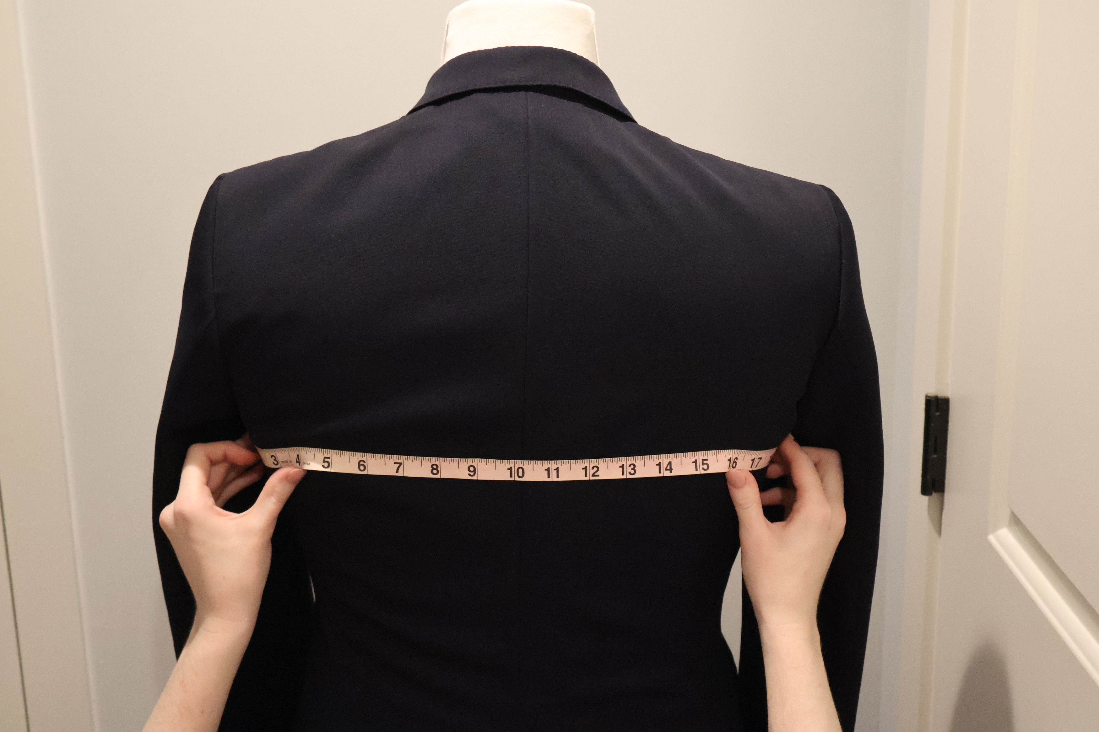 Burberry Prorsum Burberry Prosum navy wool tuxedo blazer - EU 50 Size 50R - 7 Thumbnail