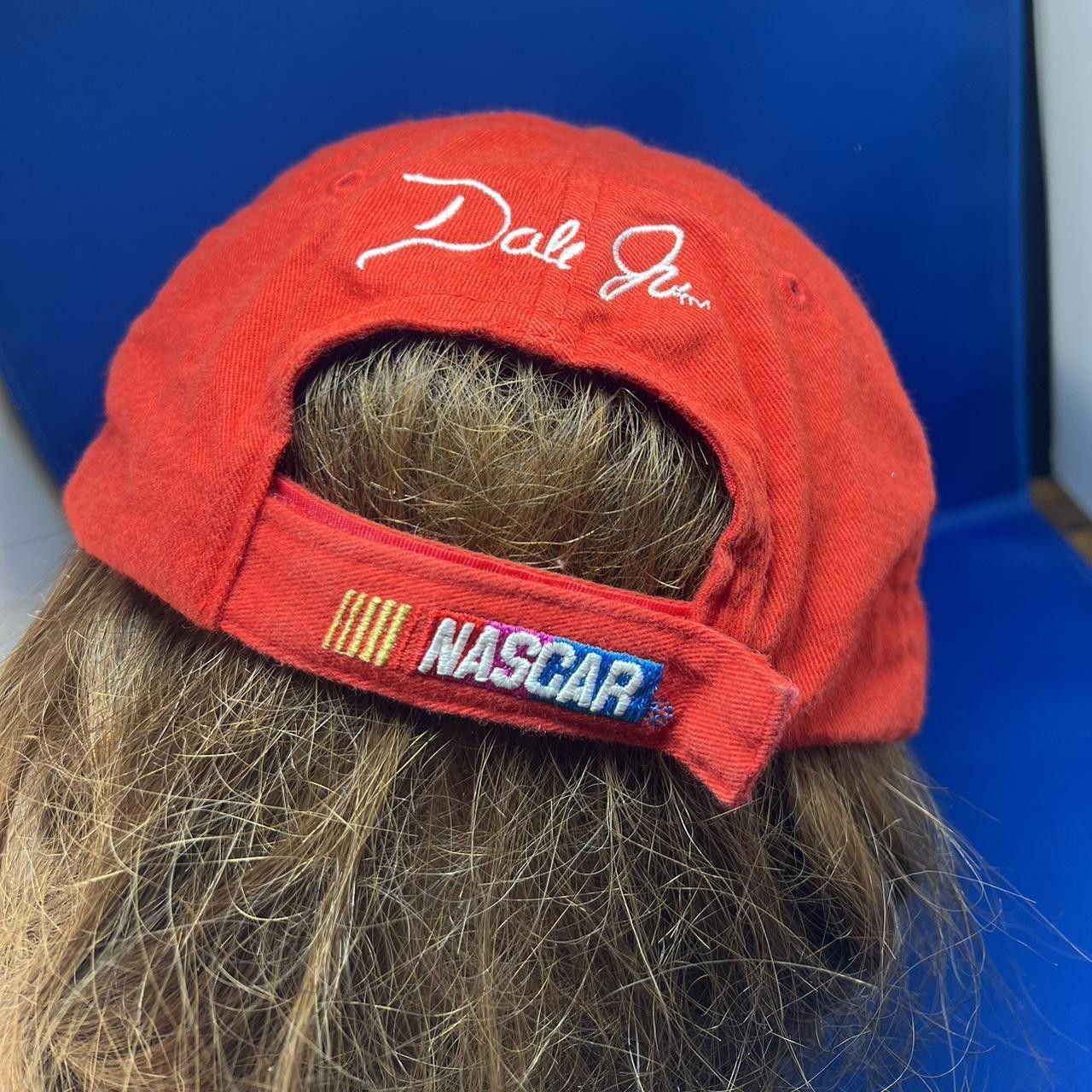 Designer Bud Racing Dale Jr. Cap - Red NASCAR Hat Size ONE SIZE - 4 Thumbnail