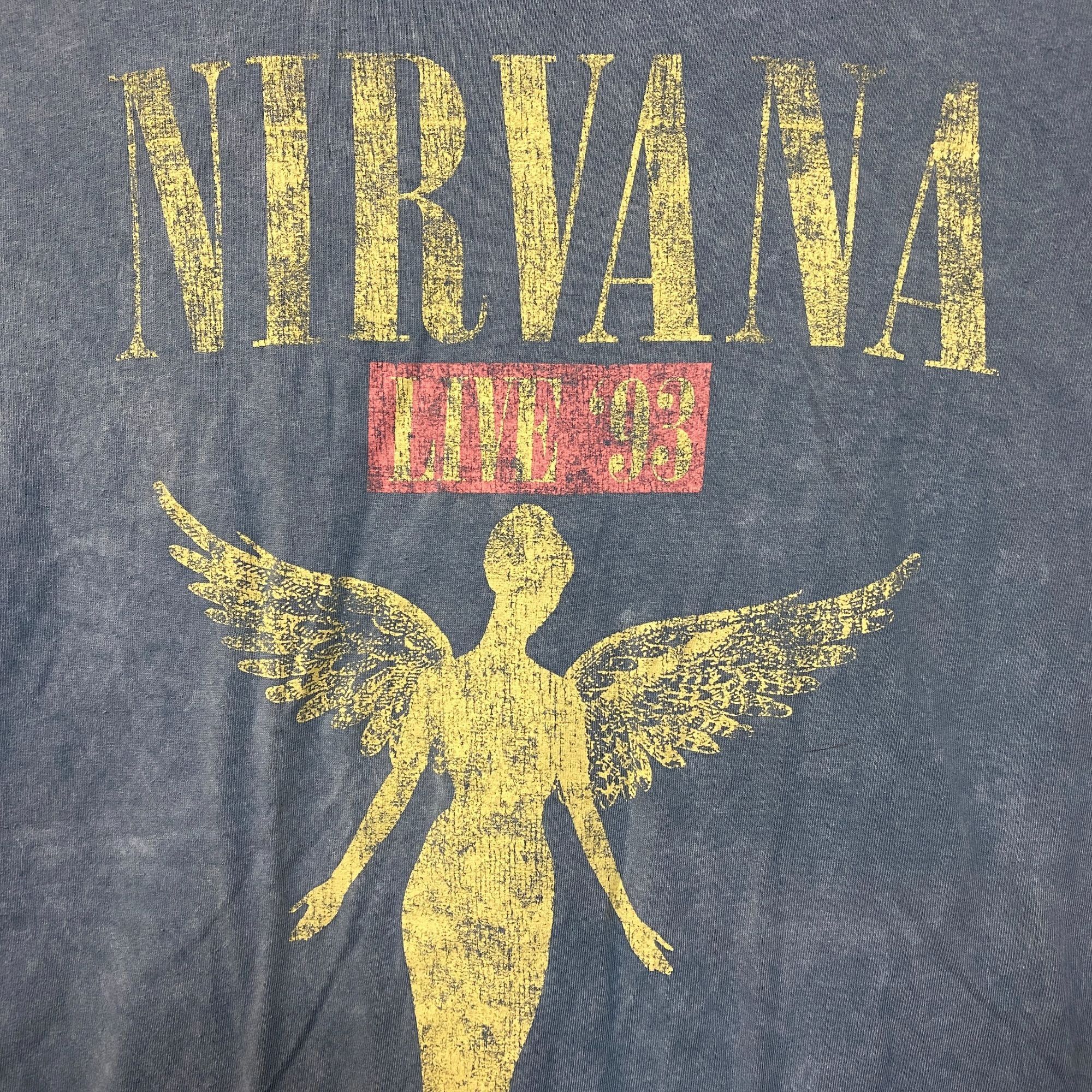 Nirvana Nirvana In Utero Album Angel Art Grunge Band Tour Tee Medium Size US M / EU 48-50 / 2 - 2 Thumbnail