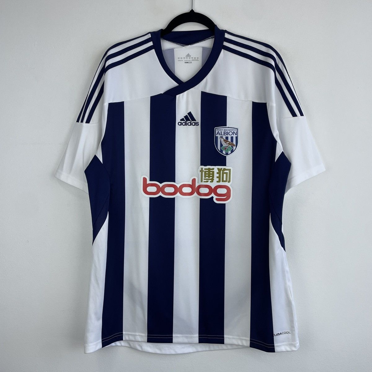Adidas West Bromwich Home Adidas Jersey Shirt 2011/2012 size L Size US L / EU 52-54 / 3 - 1 Thumbnail