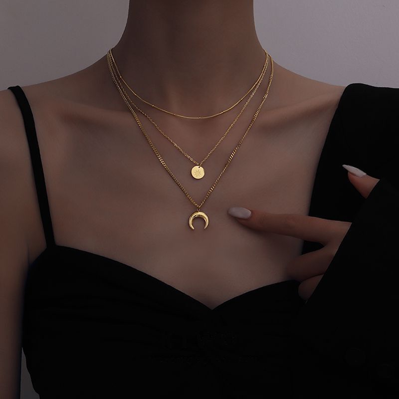 Other Moon Titanium Steel Tassel Plating Chain Size ONE SIZE - 1 Thumbnail