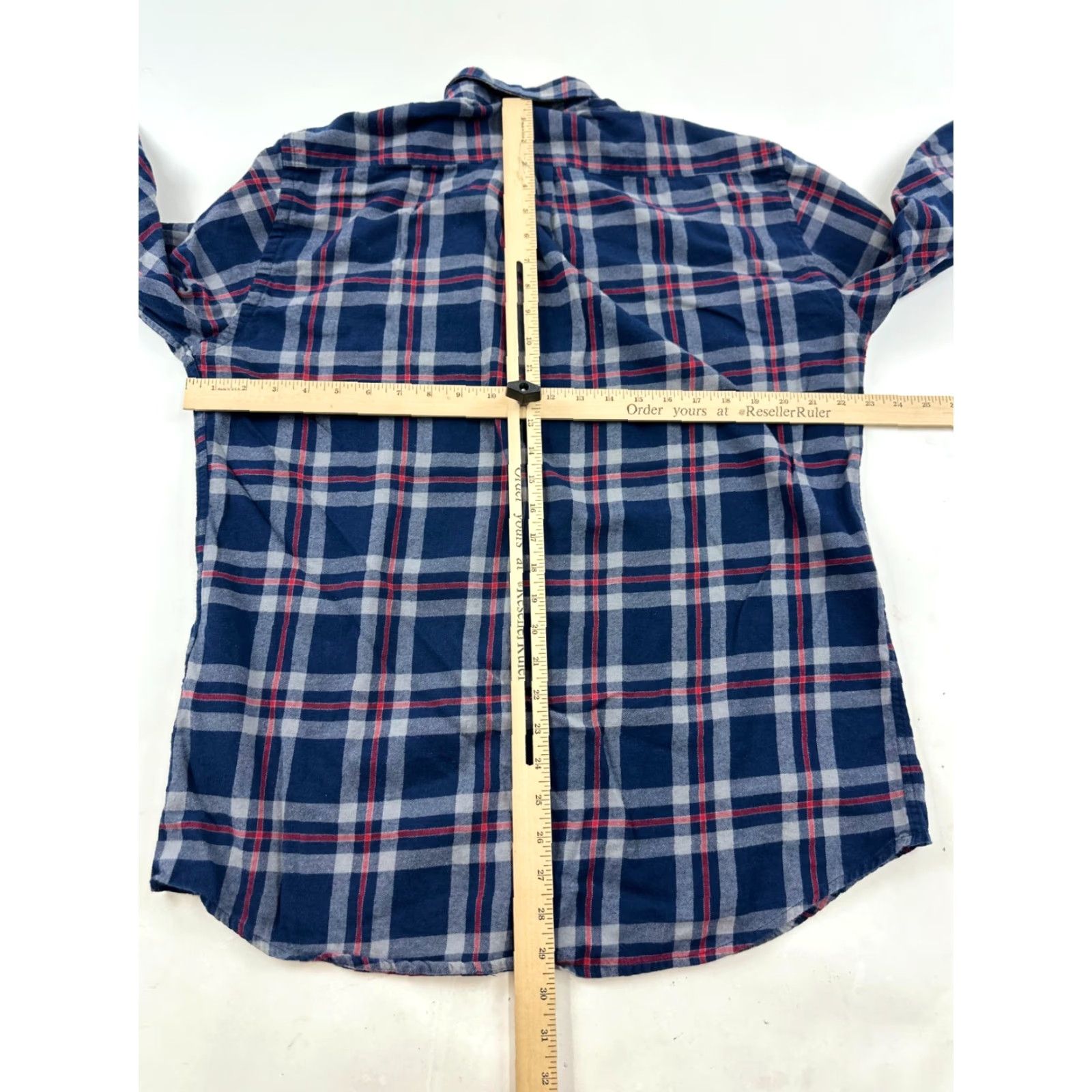 Zara Zara Shirt Womens XL Multicolor Plaid Relaxed Fit Long Sleeve Button-Down Collared Casual Outdoor Spring Summer Size XL / US 12-14 / IT 48-50 - 6 Thumbnail