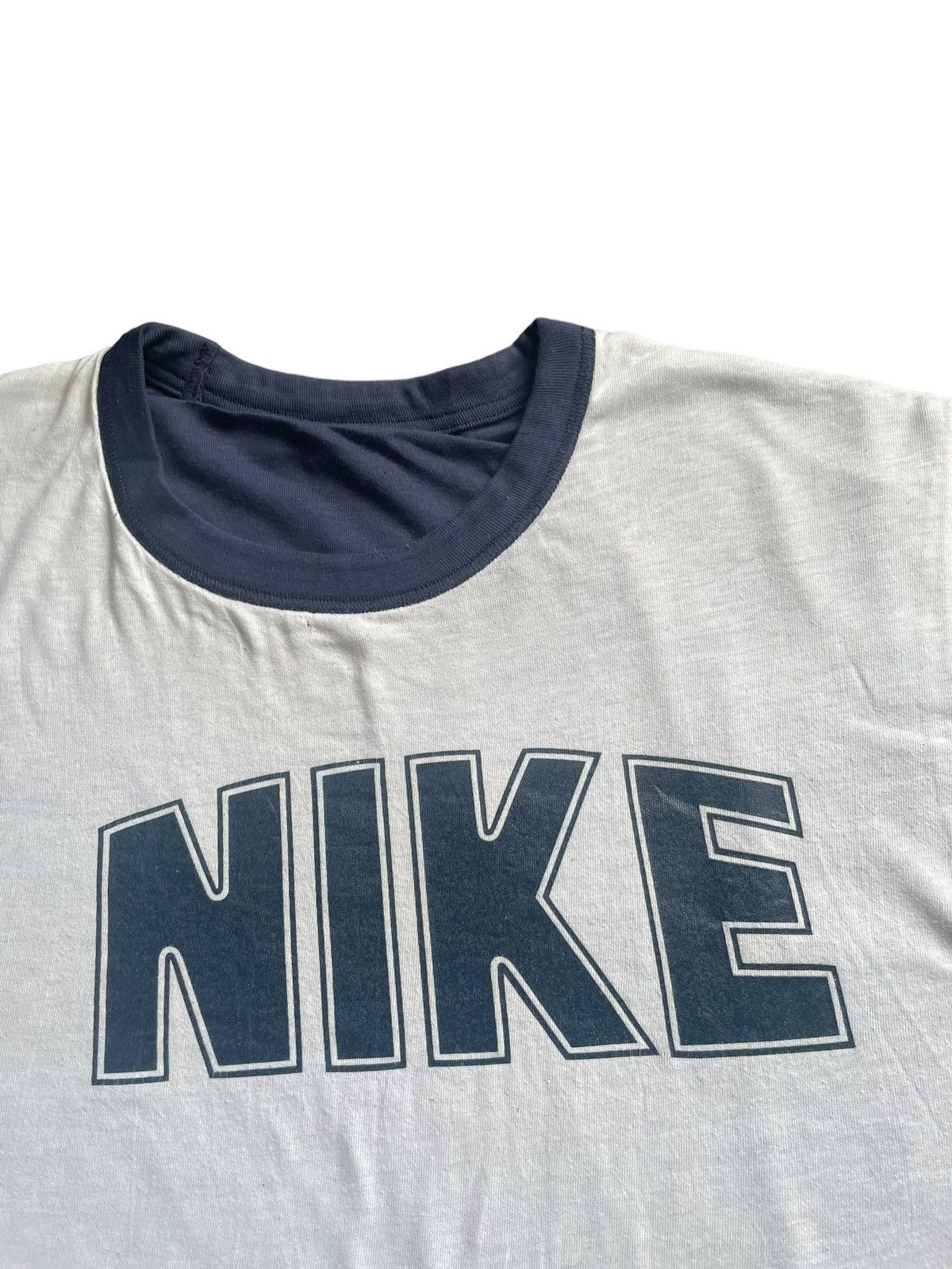 Nike Vintage 80’s Nike Block Reverseable Tshirt Size US XL / EU 56 / 4 - 3 Thumbnail