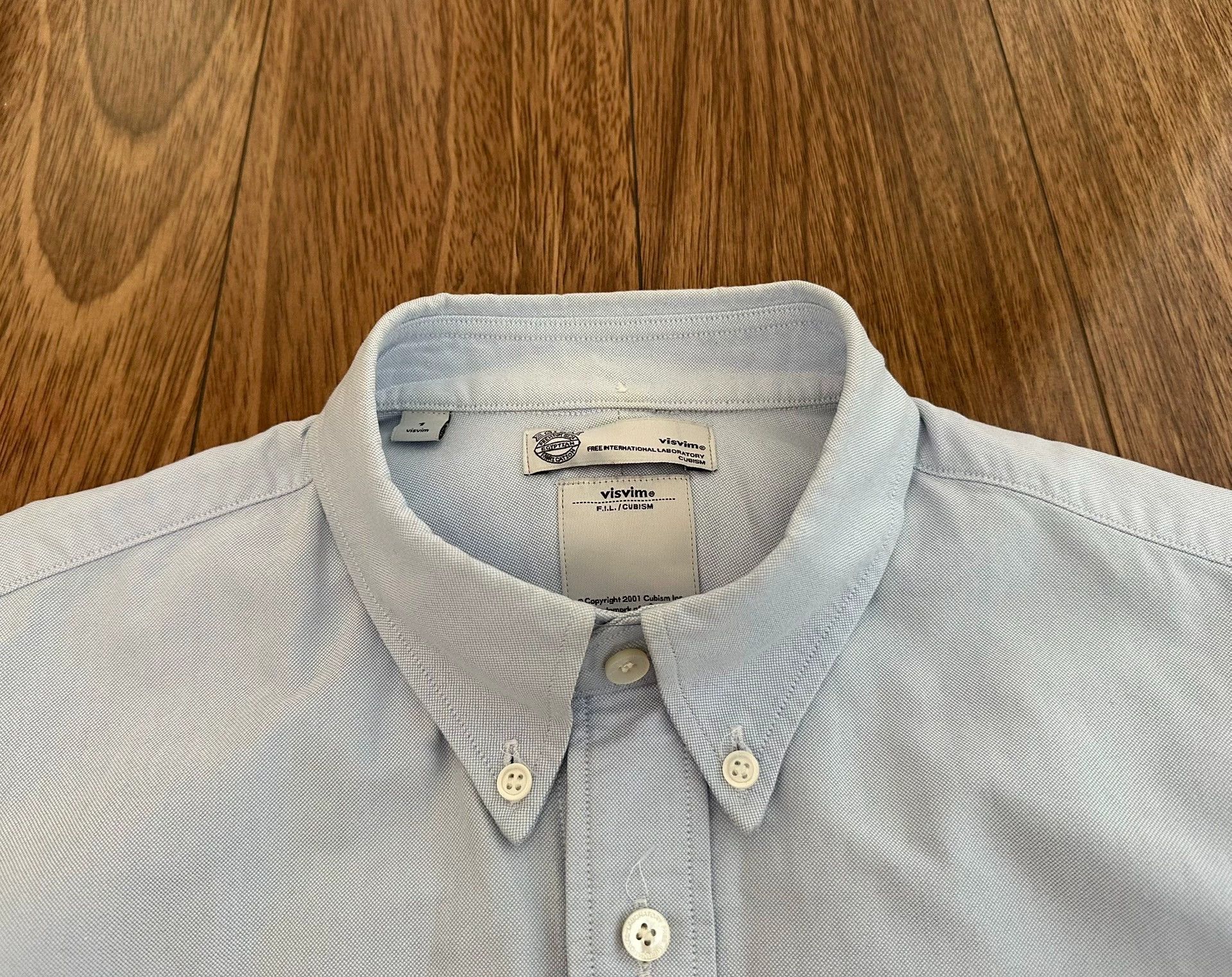 Visvim VISVIM V+V PATCHWORK SHIRT L/S long-sleeved shirt Size US S / EU 44-46 / 1 - 3 Thumbnail