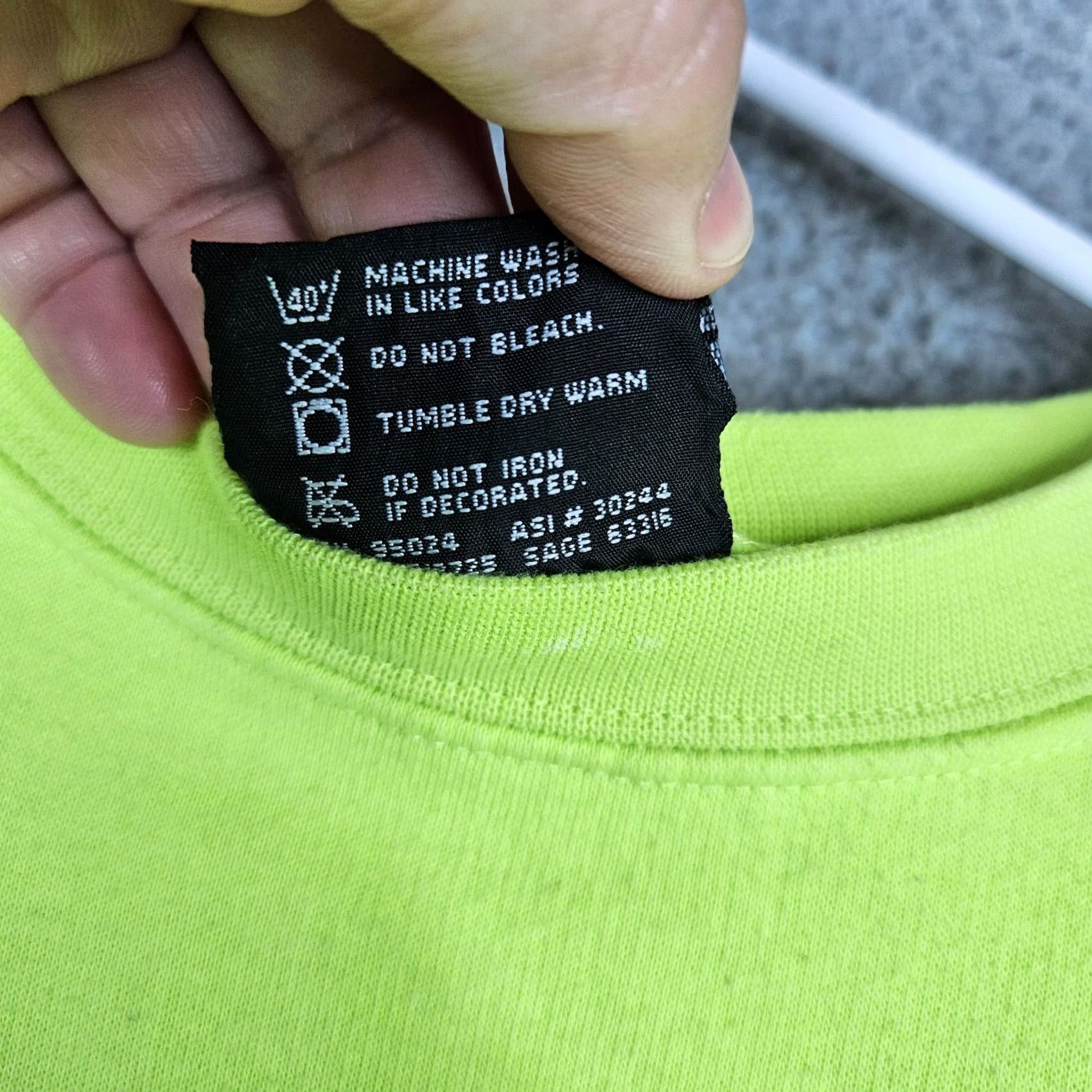 Vintage Bay Side Sweatshirt Men Bay Side Yellow Crew Neck S Regular Cotton Polyester Hoodie Pullover All Seasons Long Sleeve Knit Vintage: No Size US S / EU 44-46 / 1 - 2 Thumbnail