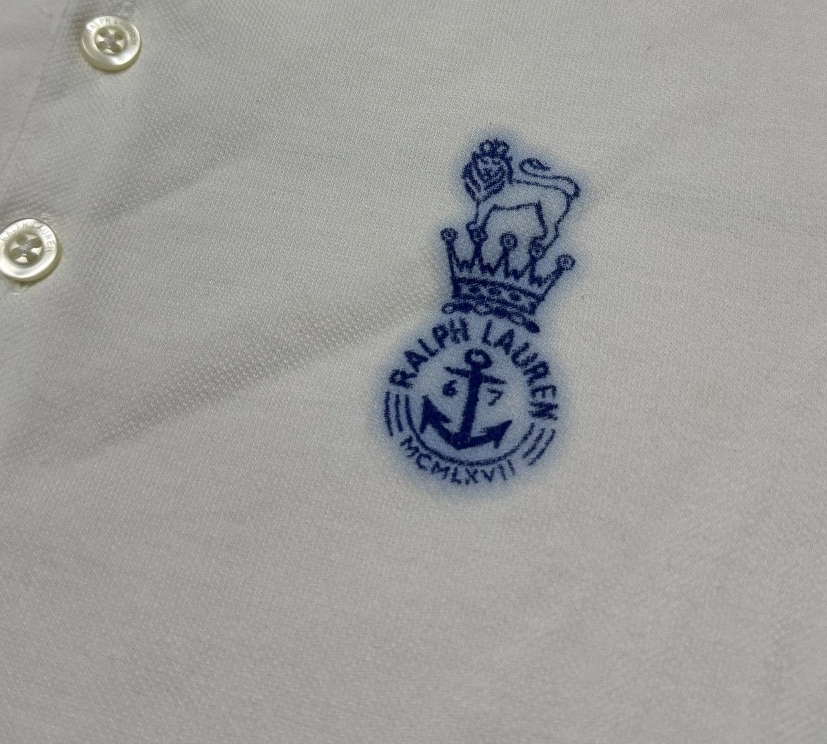 Polo Ralph Lauren × Ralph Lauren RALPH LAUREN Made in Peru Rare Design Polo Shirt Size S / US 4 / IT 40 - 5 Thumbnail