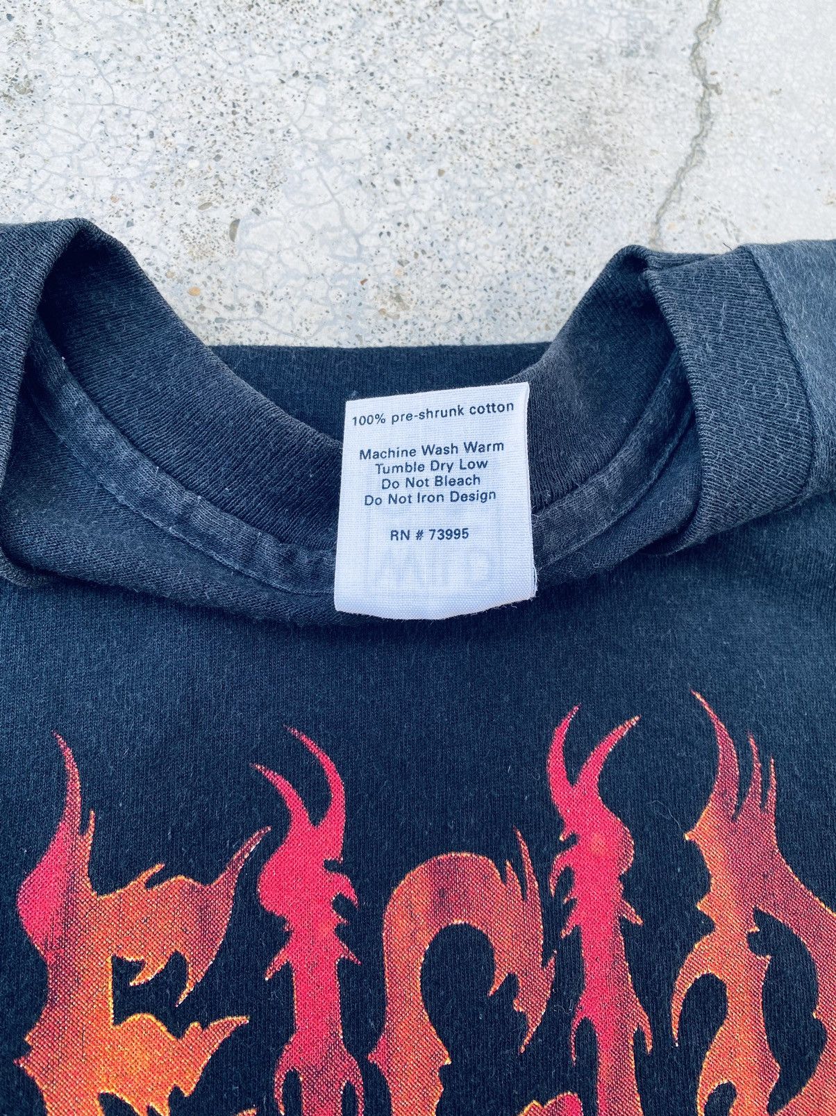 Band Tees True Vintage 90s Deicide Amon Death Metal Band Tees Size US XL / EU 56 / 4 - 8 Thumbnail