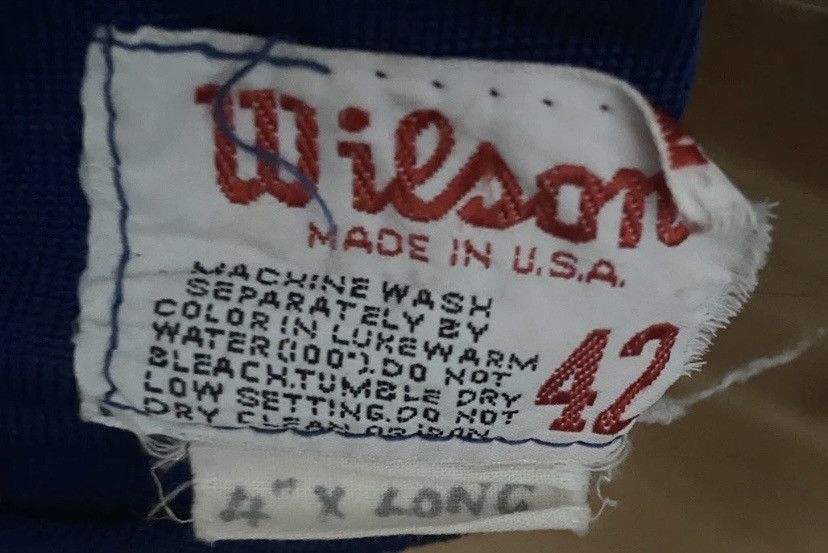 Wilson Washington Bullets Draft 1981 #32 Wilson Jersey tank top Size US L / EU 52-54 / 3 - 9 Thumbnail
