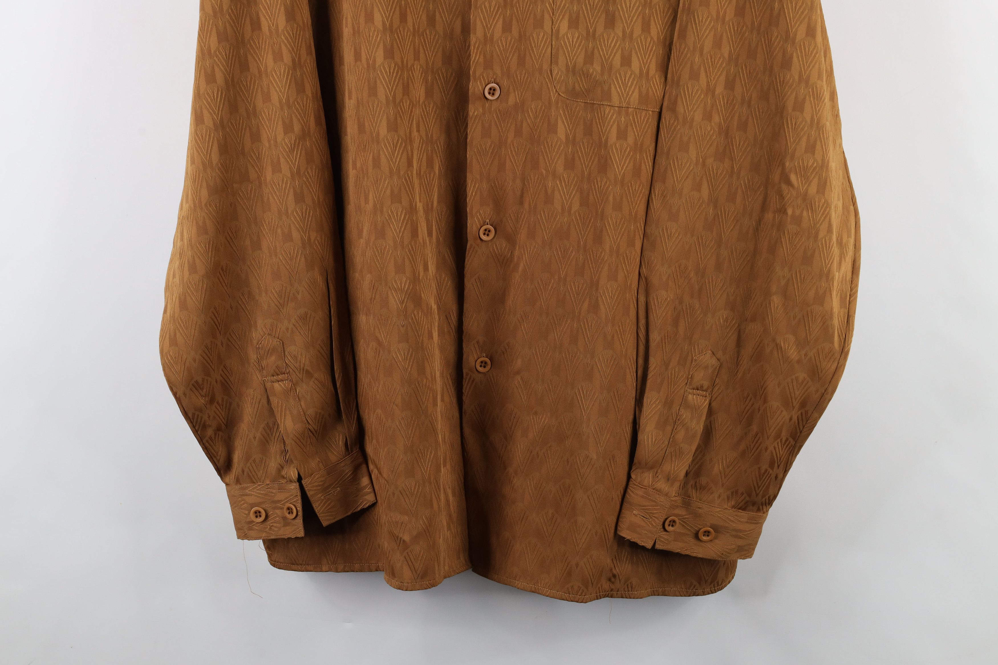 Vintage Vintage 90s Streetwear Baggy Fit Collared Button Shirt Size US XL / EU 56 / 4 - 3 Thumbnail