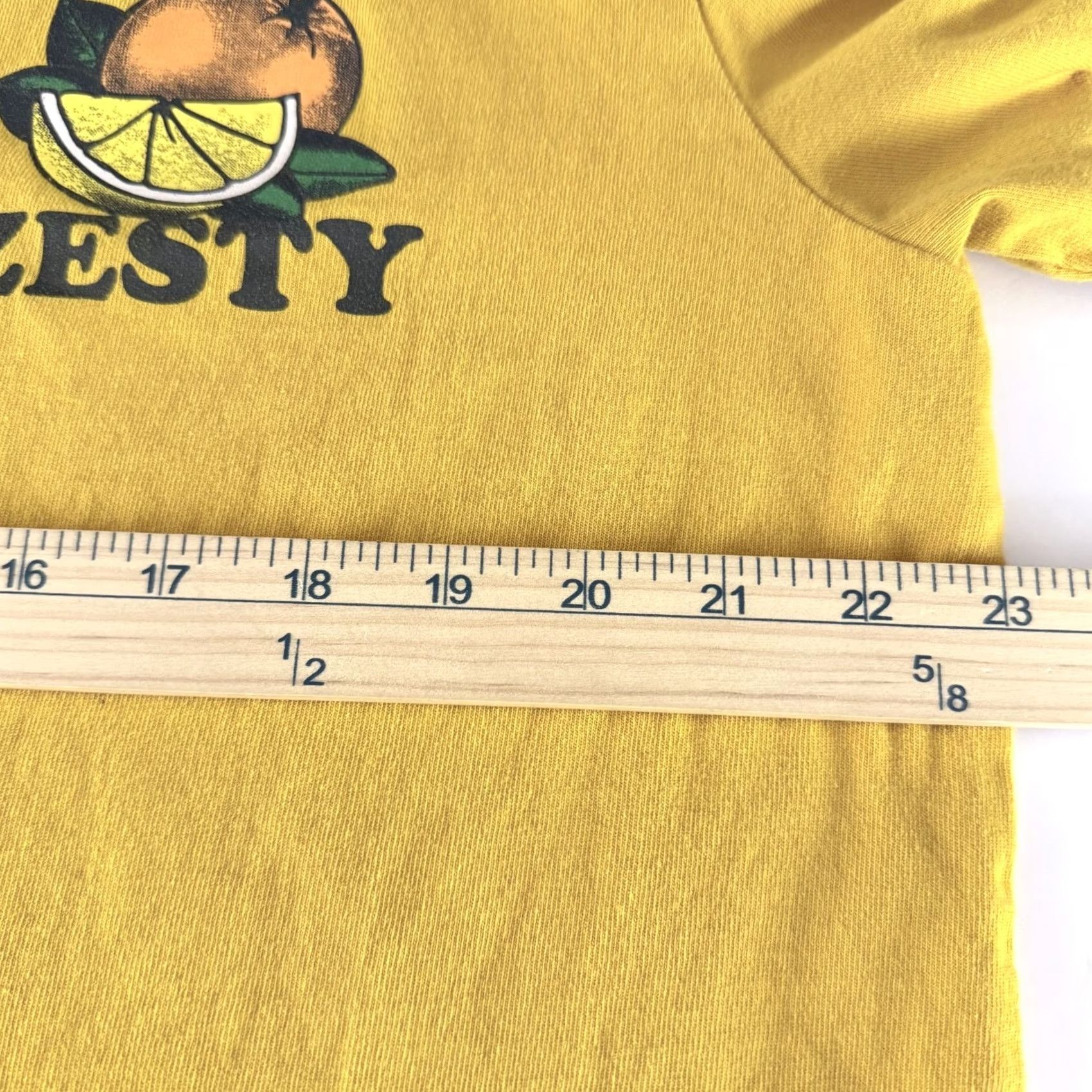 Vintage Original Use Zesty Long Sleeve T-Shirt Mustard Yellow Graphic Men's Size Large Size US L / EU 52-54 / 3 - 6 Thumbnail