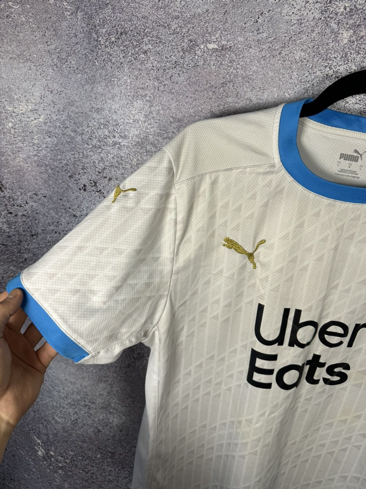Puma × Vintage Vintage Olympique Marseille 2020/21 Puma Soccer Jersey Large Size US L / EU 52-54 / 3 - 10 Thumbnail