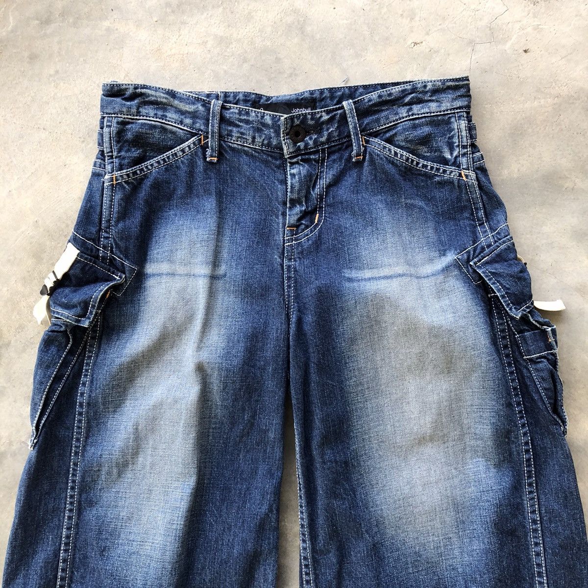 Japanese Brand × KOJIMA GENES JOHNBULL Rare Utility Multipockets Jorts Size 29" - 3 Thumbnail