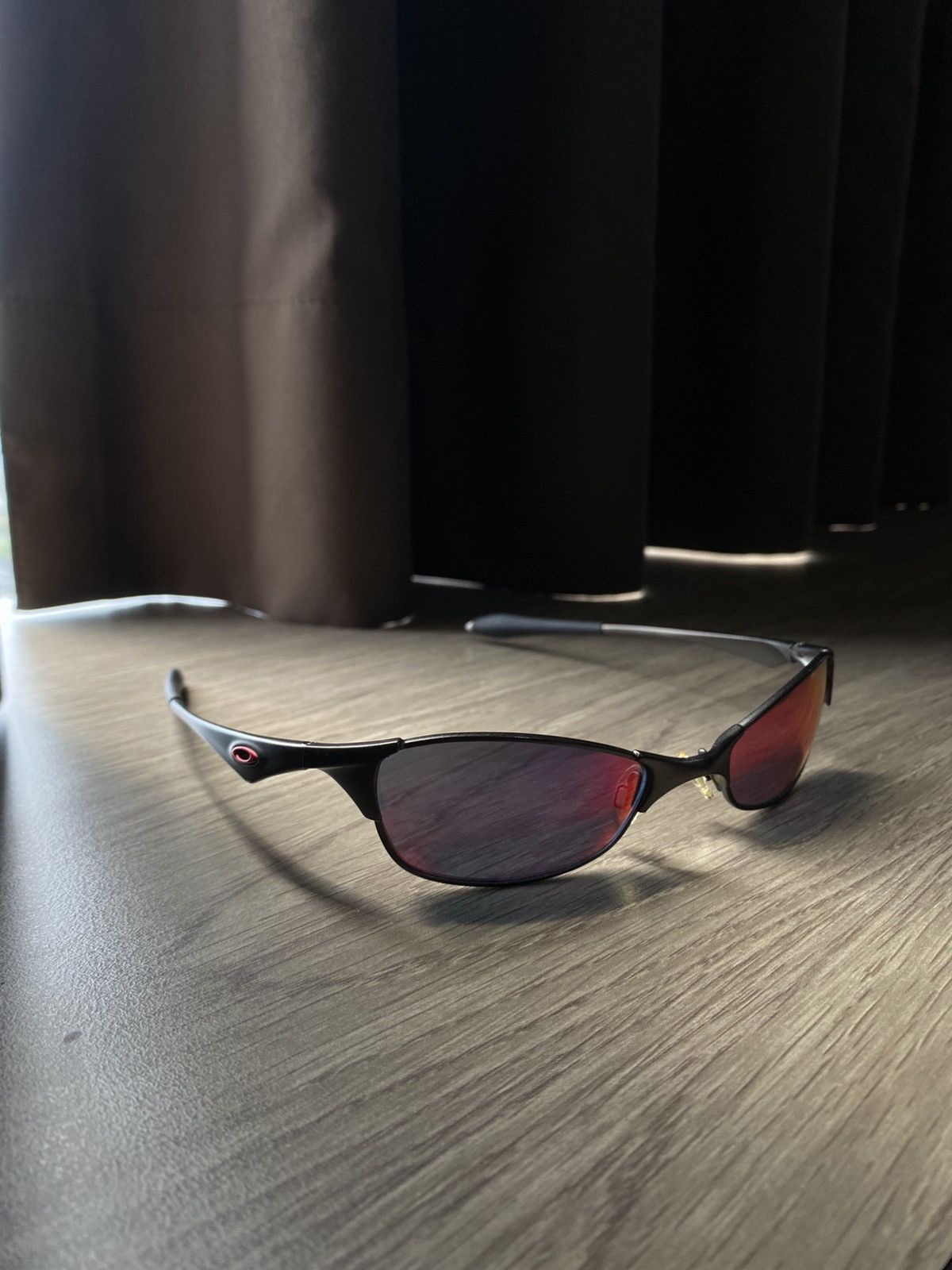 Oakley OAKLEY 2002 WIRETAP SUNGLASSES Size ONE SIZE - 2 Thumbnail