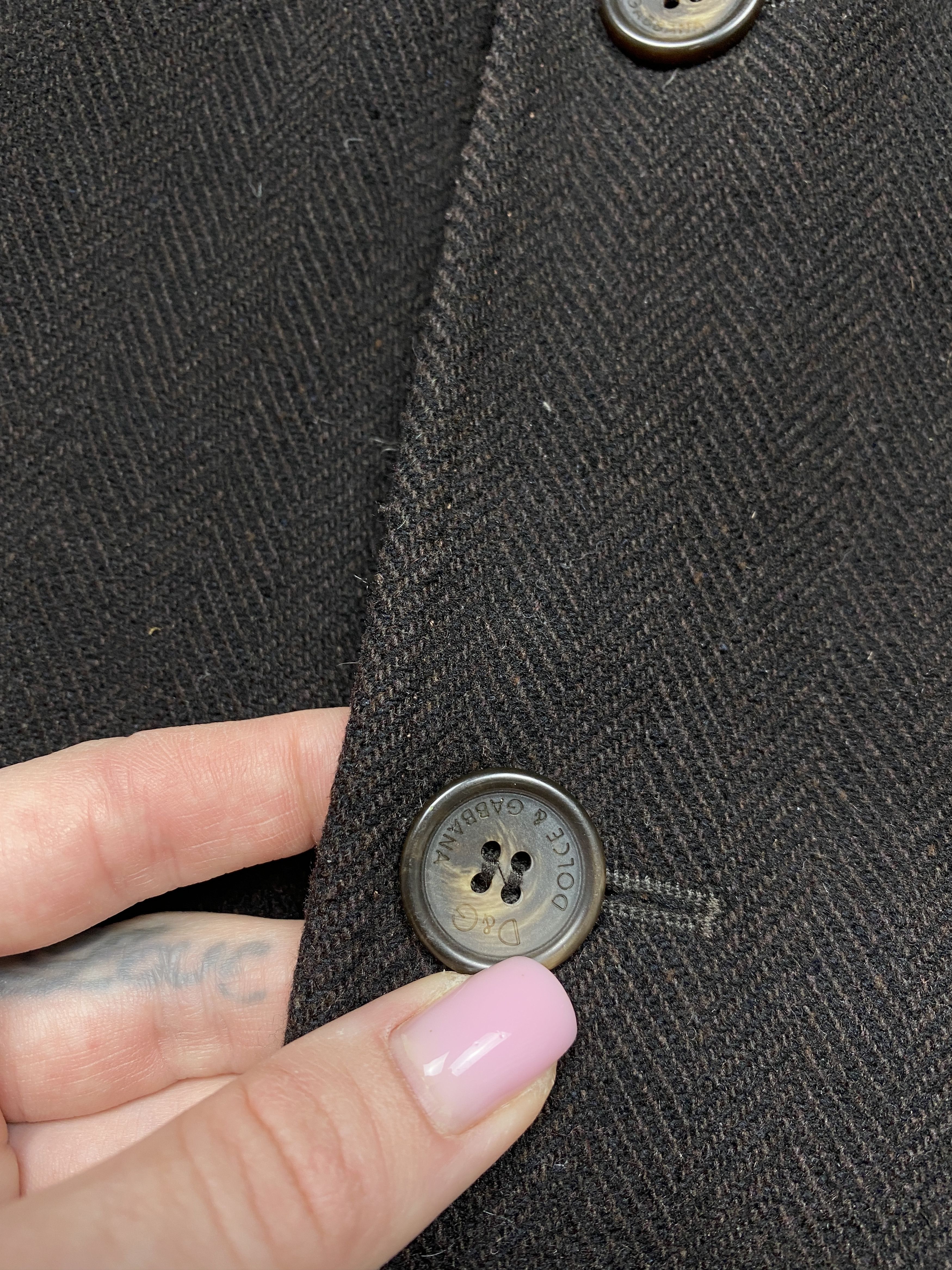 Dolce & Gabbana Dolce & Gabbana Vintage Wool Coat Size US M / EU 48-50 / 2 - 5 Thumbnail