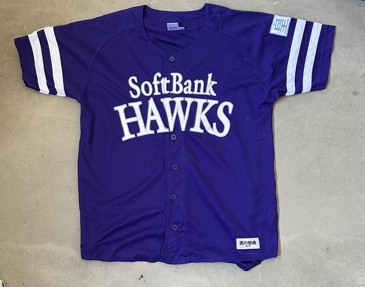 Vintage SOFT BANK HAWKS 2013 JERSEY Size US M / EU 48-50 / 2 - 1 Thumbnail