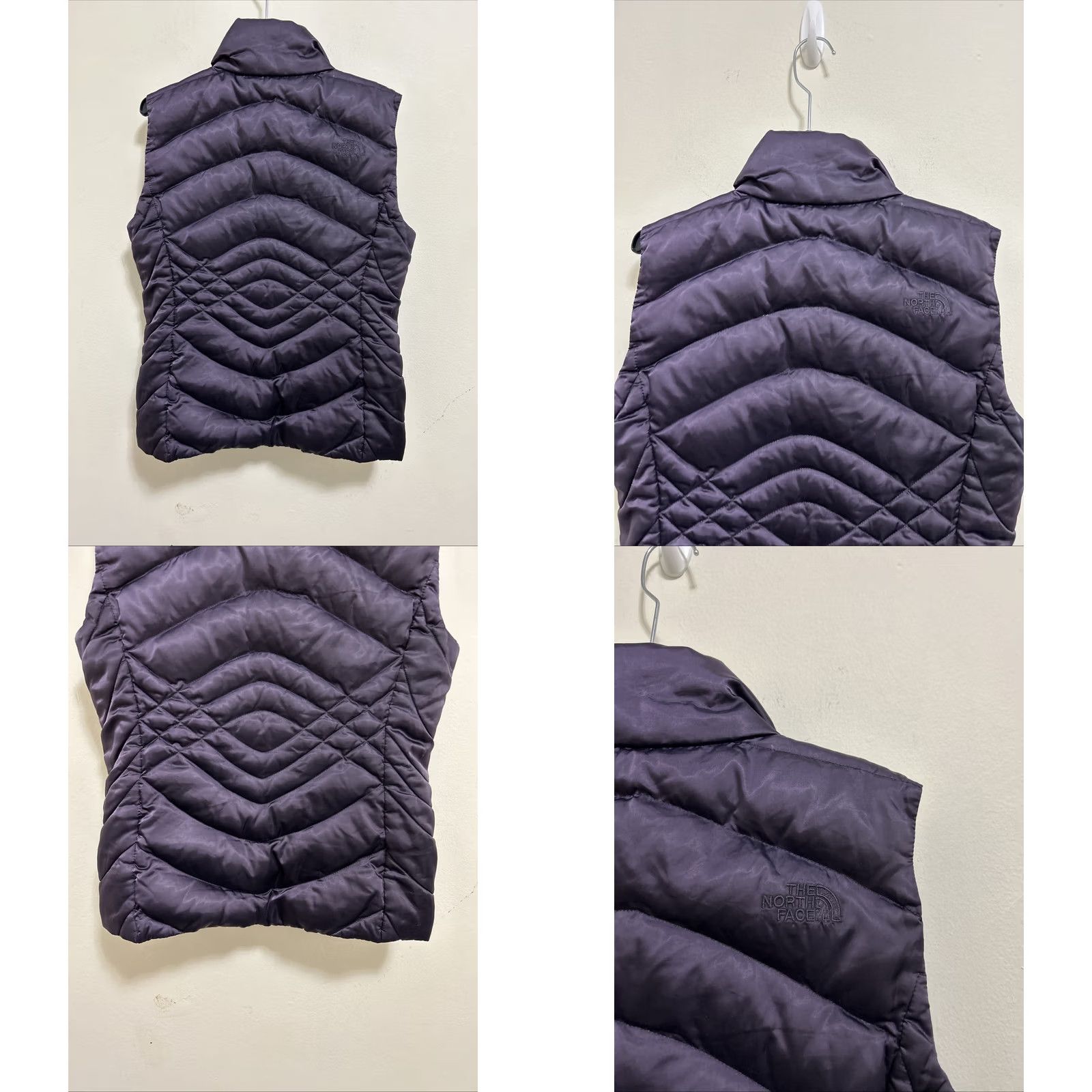 The North Face VINTAGE? No — North Face 550 Puffer Vest Womens S Purple Aconcagua Quilted Down Jacket Size S / US 4 / IT 40 - 8 Thumbnail