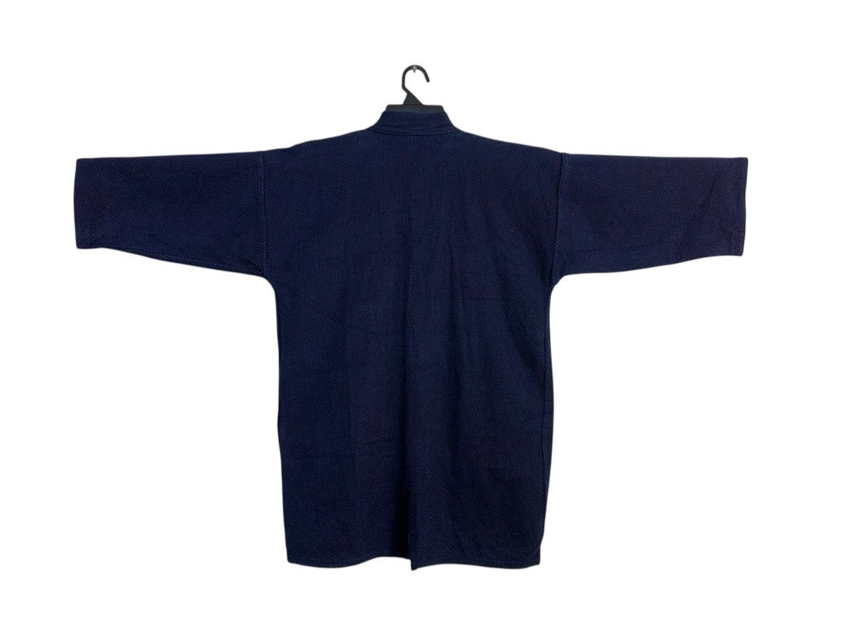 Other Sashiko Noragi Haori Heavy Denim Robe Kimono Boro Kendo Size US L / EU 52-54 / 3 - 2 Thumbnail