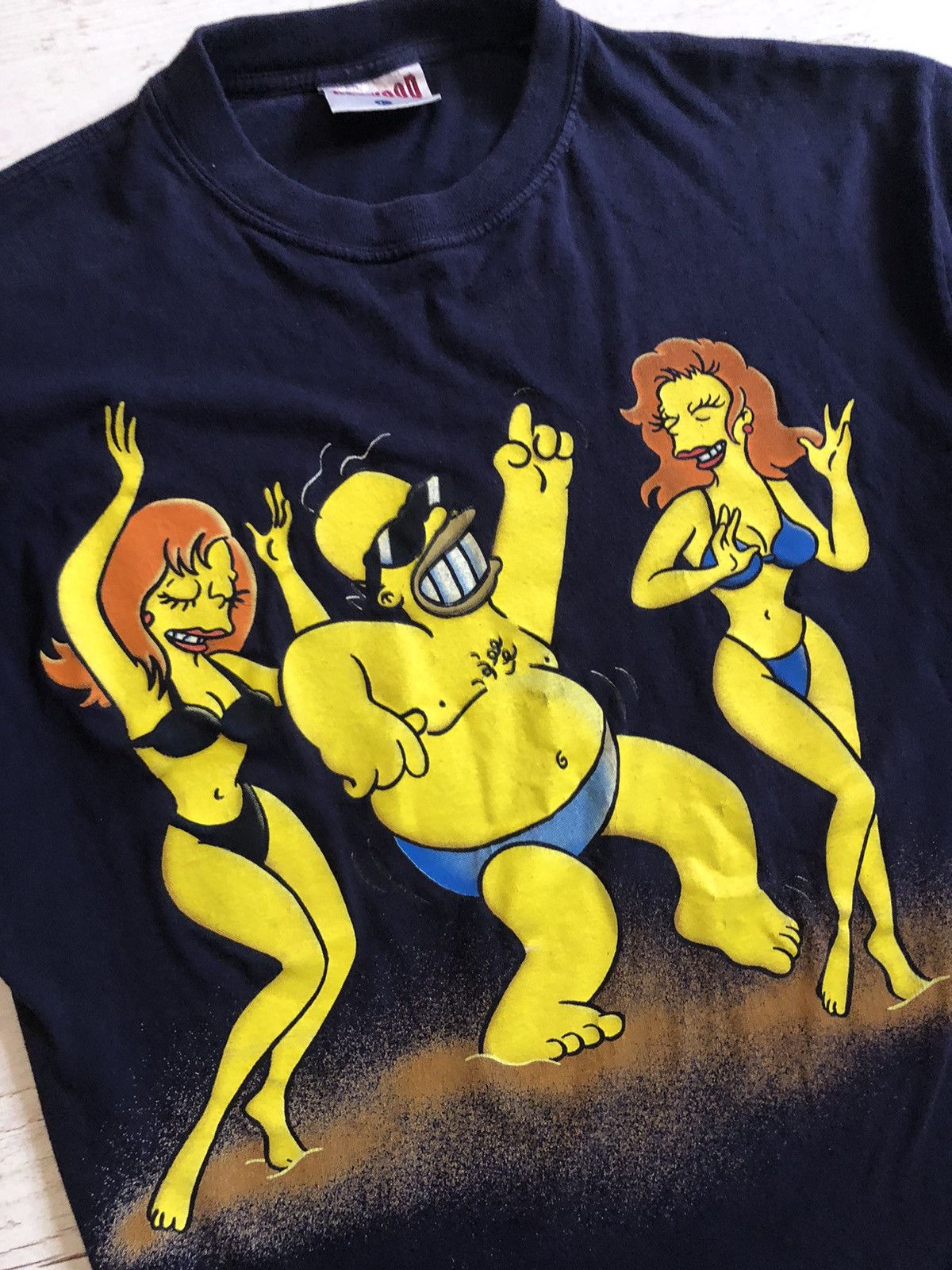The Simpsons T shirt The Simpsons 1998 Vintage Biniki Summer Size US L / EU 52-54 / 3 - 4 Thumbnail