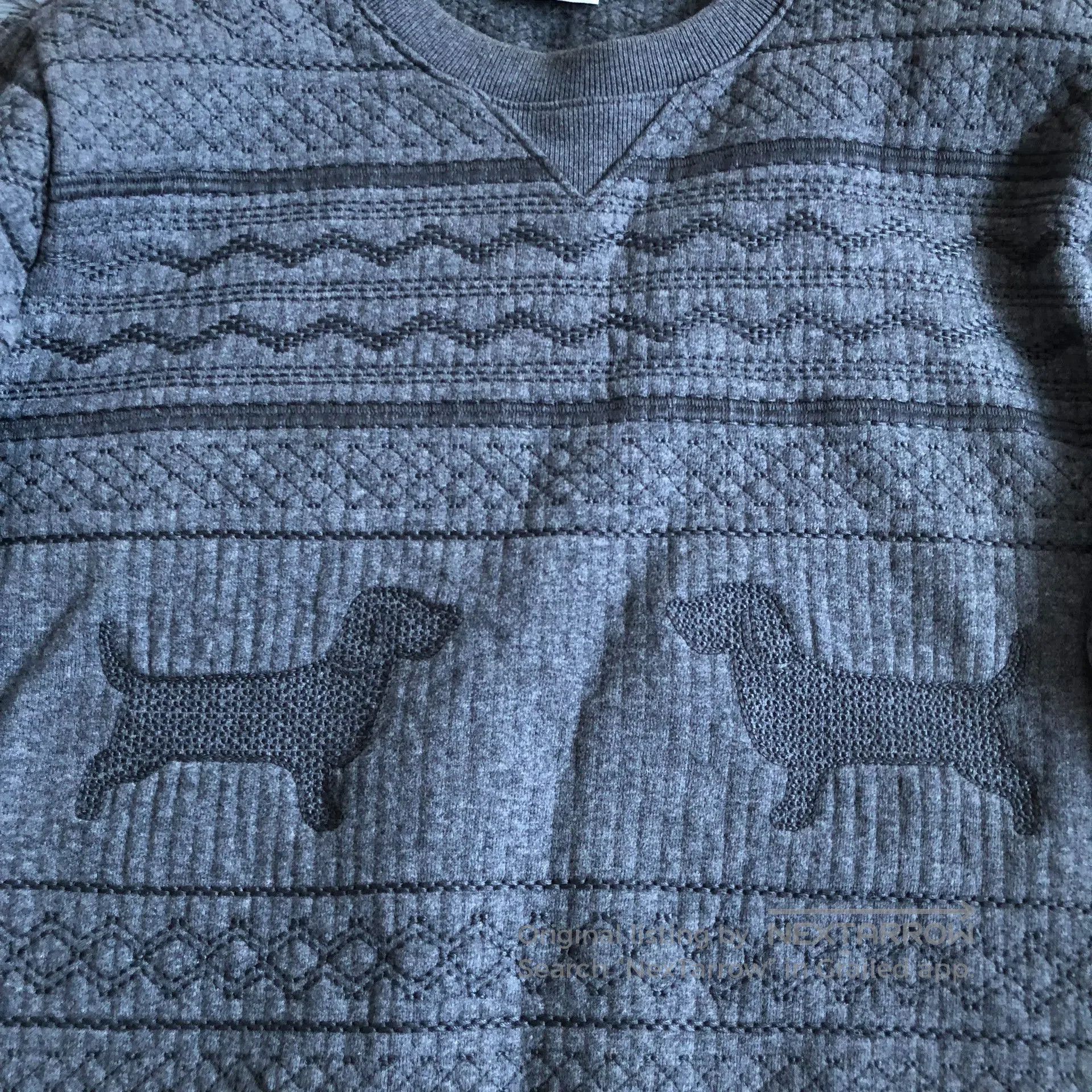 Thom Browne Thom Browne Dog Knit Sweater. Size US M / EU 48-50 / 2 - 2 Thumbnail