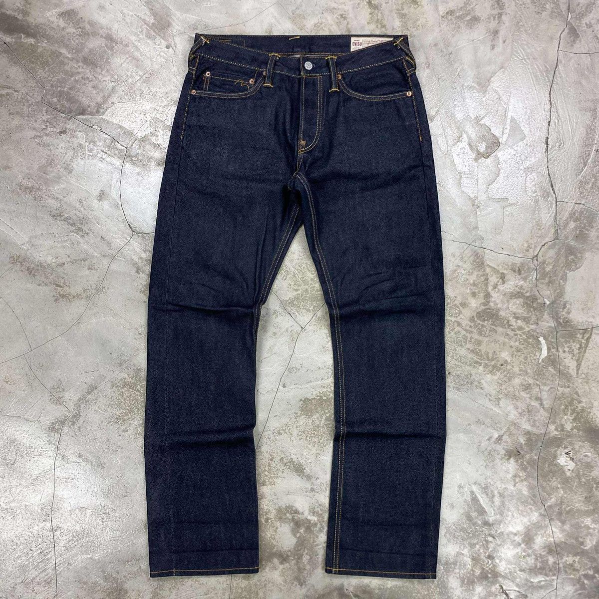 Evisu Embroidered Daicock Selvedge Denim Jeans Size US 31 - 2 Thumbnail