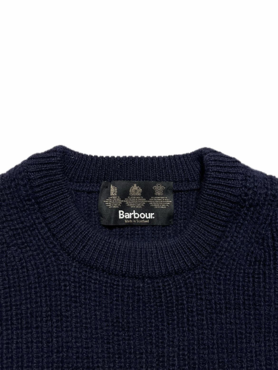 Barbour Vintage Barbour pure wool sweater Made in Scotland 🏴󠁧󠁢󠁳󠁣󠁴󠁿 Size US XL / EU 56 / 4 - 2 Thumbnail